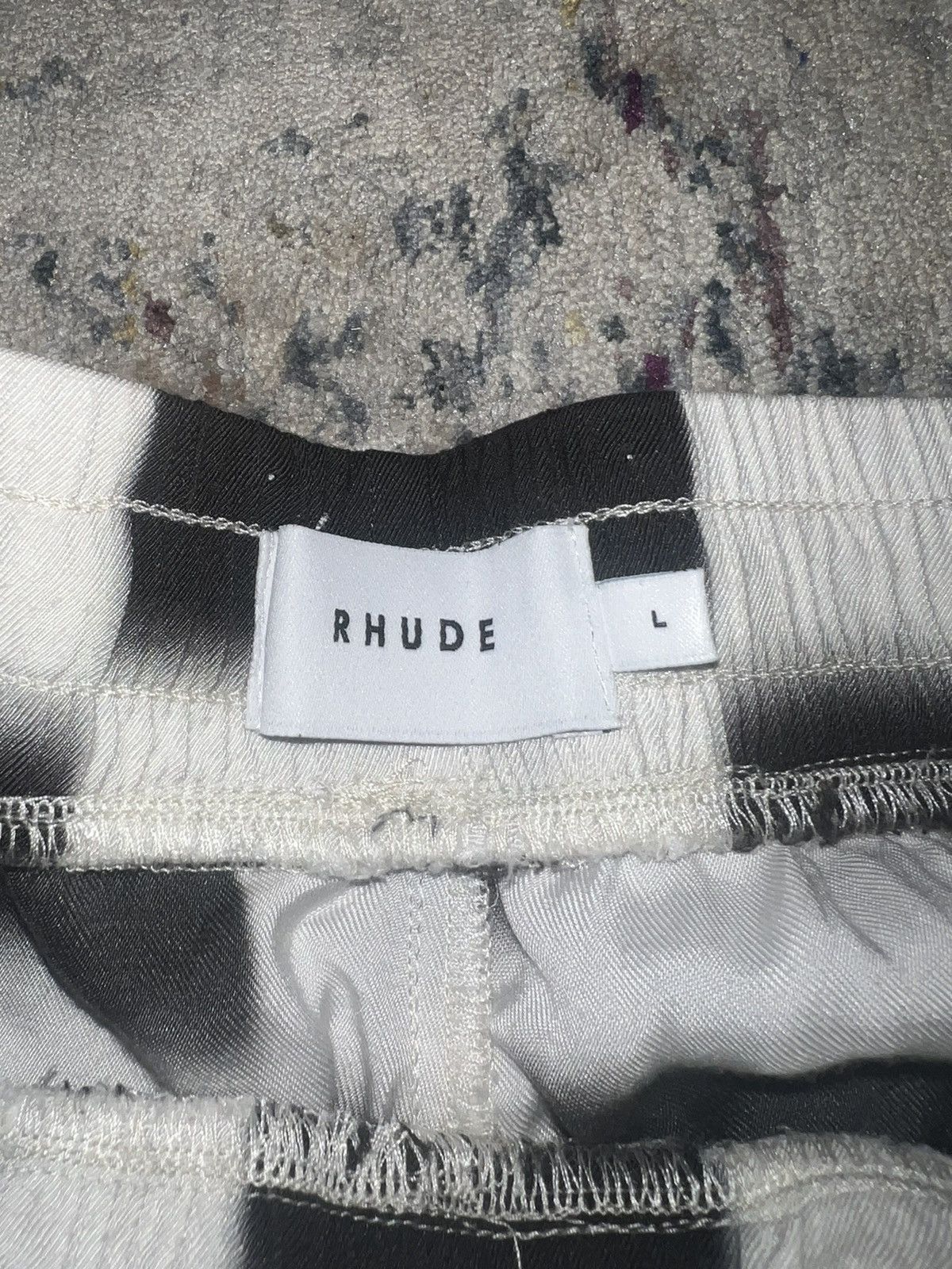 Rhude Rhude Patron of the New Checkered Shorts Sz L Size US 33 - 3 Thumbnail