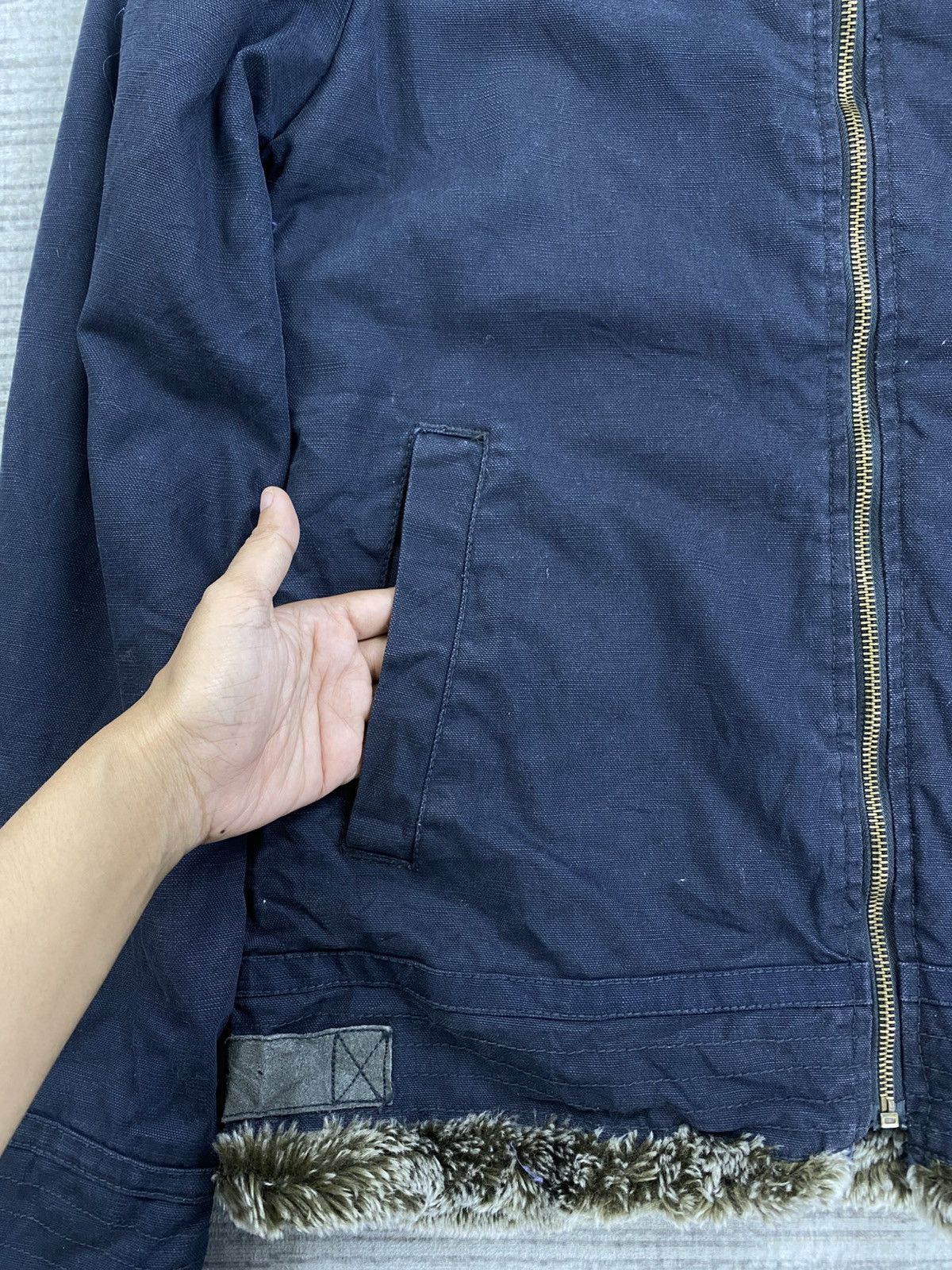 Exhibit66Studios × Japanese Brand Vintage Exhibitionist Sherpa Lined Jacket Size US M / EU 48-50 / 2 - 9 Thumbnail