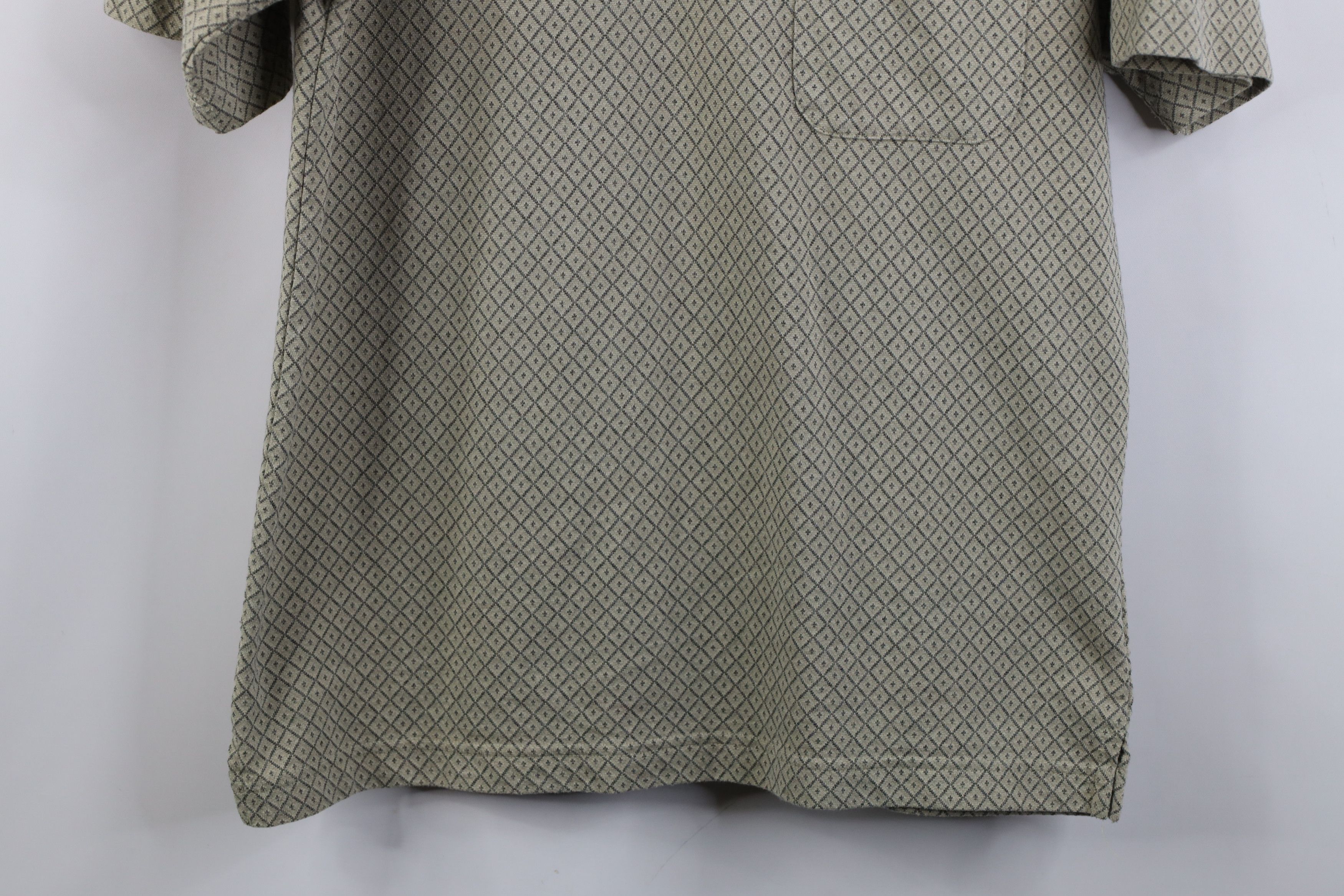 Vintage Vintage 90s Streetwear Argyle Diamond Knit Golf Polo Shirt Size US S / EU 44-46 / 1 - 3 Thumbnail