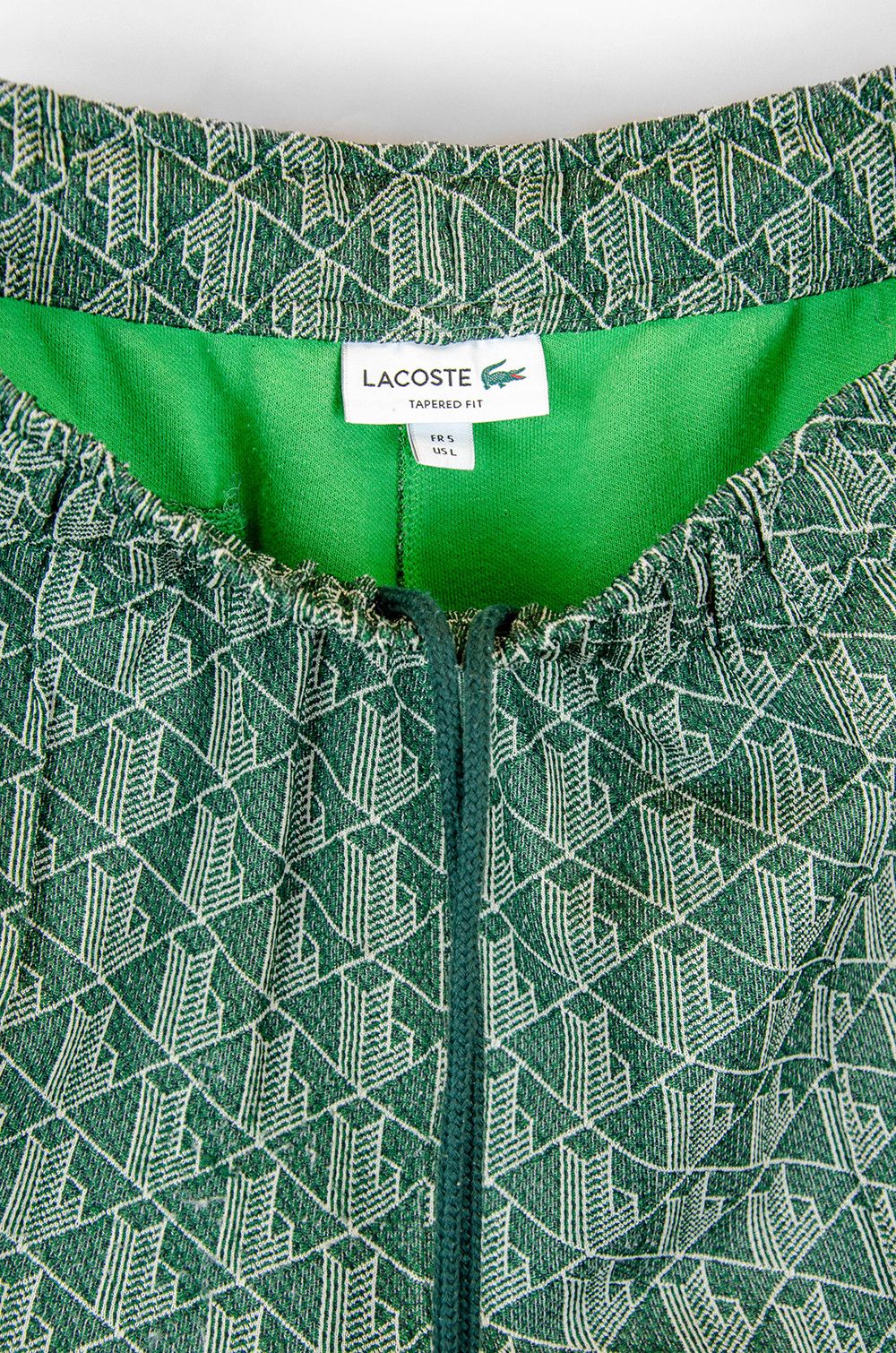 Lacoste Lacoste Monogram Track Pants Tapered - Size L Size US 34 / EU 50 - 13 Thumbnail