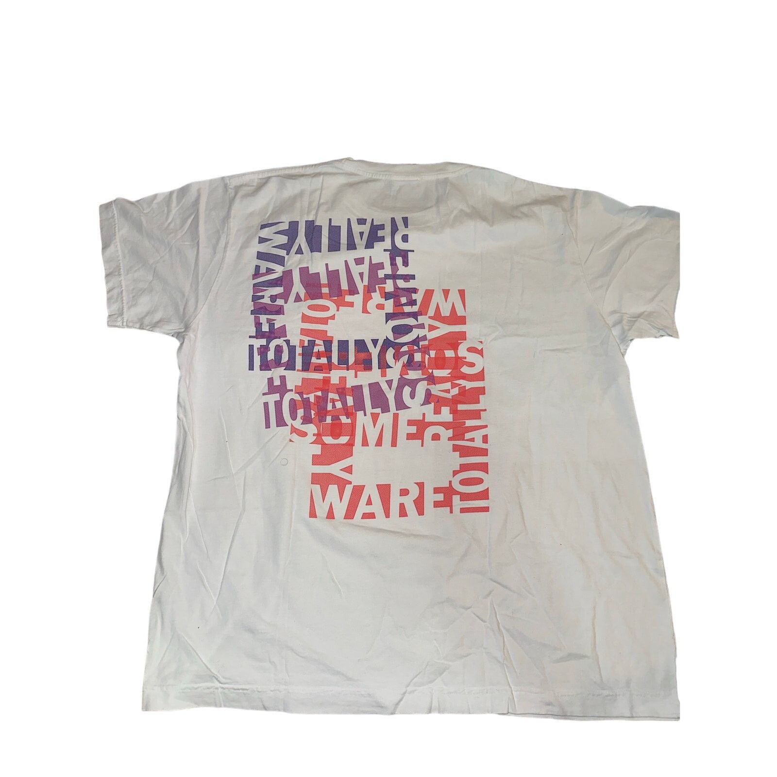 Japanese Brand Some Ware - Oversized Logo-Print Organic Cotton Jersey Size US L / EU 52-54 / 3 - 2 Thumbnail