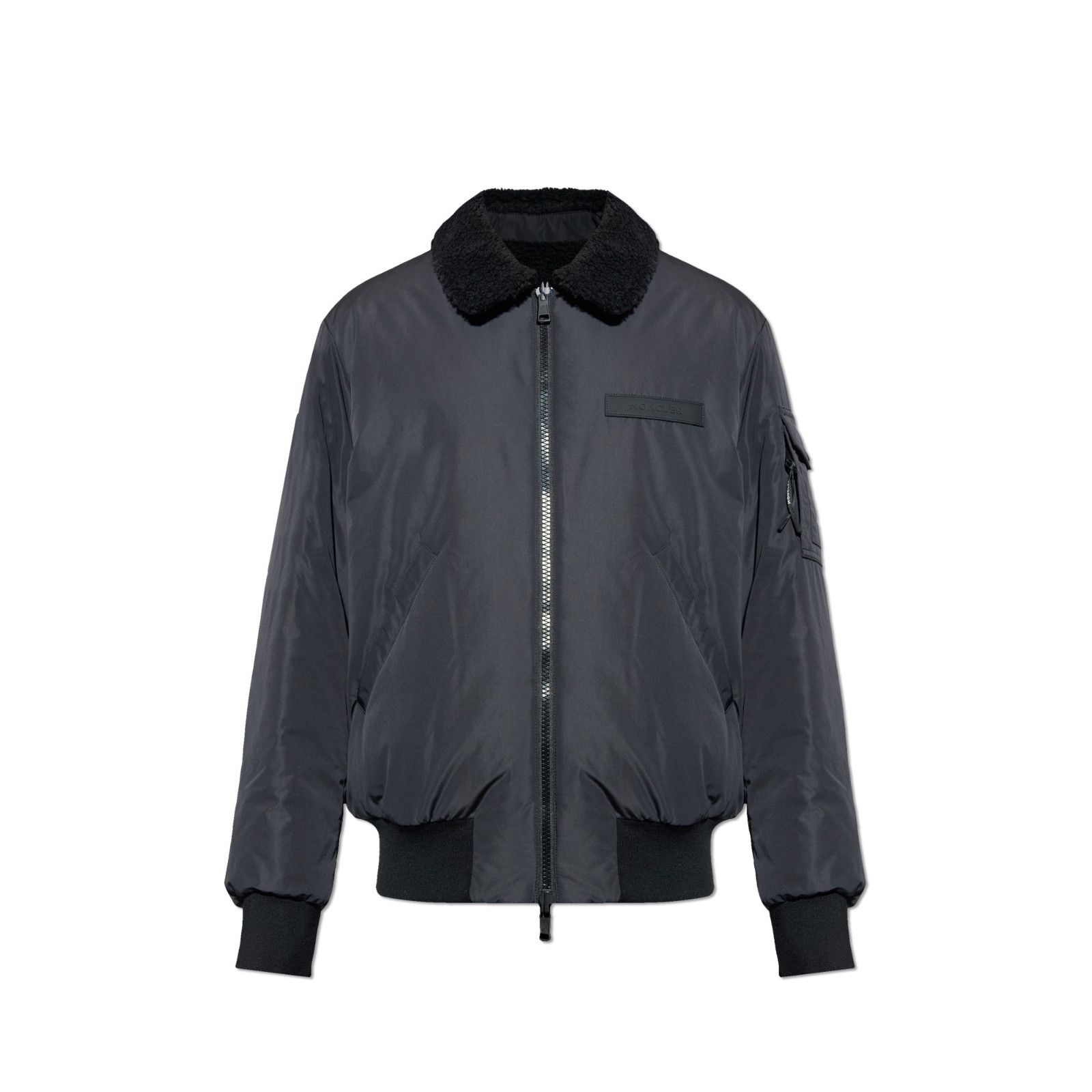 Moncler MONCLER Maulevrier $2450 Men's Black Reversible Teddy Jacket Size US XXL / EU 58 / 5 - 1 Preview