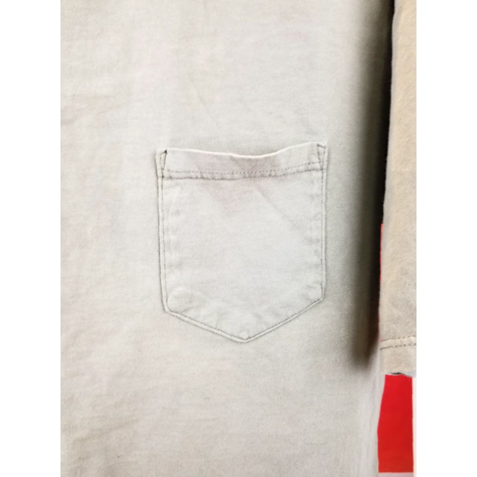 Basic Editions VINTAGE 90' BASIC EDITIONS ONE POCKET GRADIANT SUN FADED T-SHIRT SZ LARGE Shirt Men Regular XL? (Oops) Size US L / EU 52-54 / 3 - 2 Thumbnail