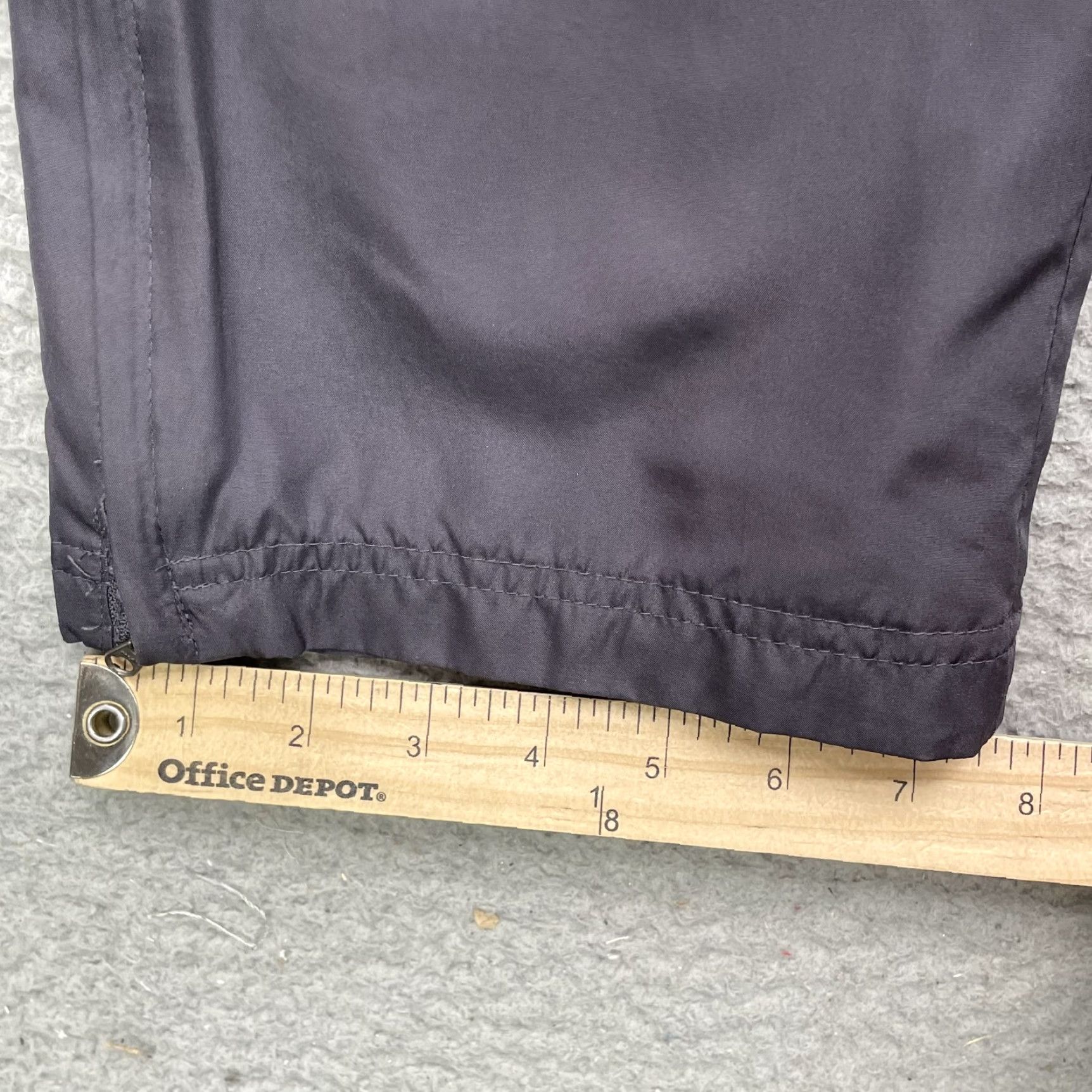 Jerzees VINTAGE Jerzeez Jogger Pants Men's Small Gray Training Athleisure Windbreaker Size US 29 - 5 Thumbnail