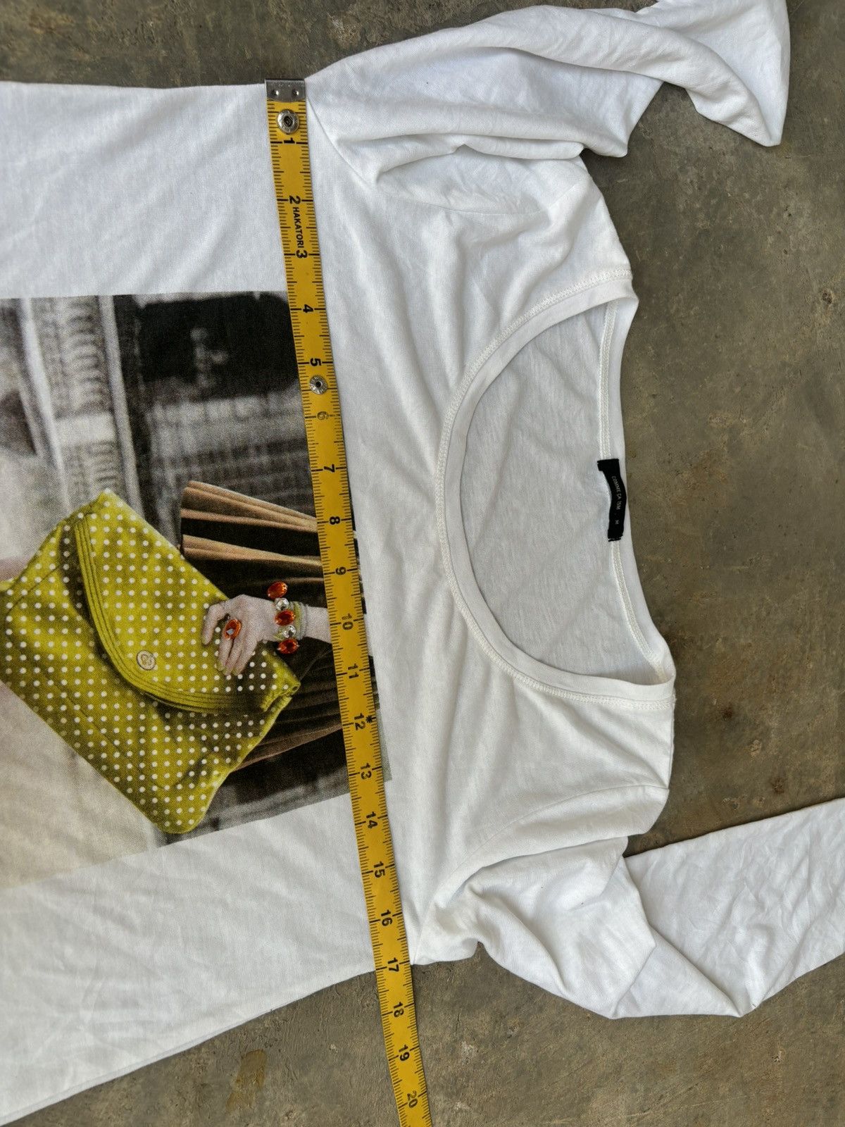 Hysteric Glamour × Japanese Brand Y2k Comme ca Ism The Flourish photo tee Longsleeve Size US M / EU 48-50 / 2 - 7 Thumbnail