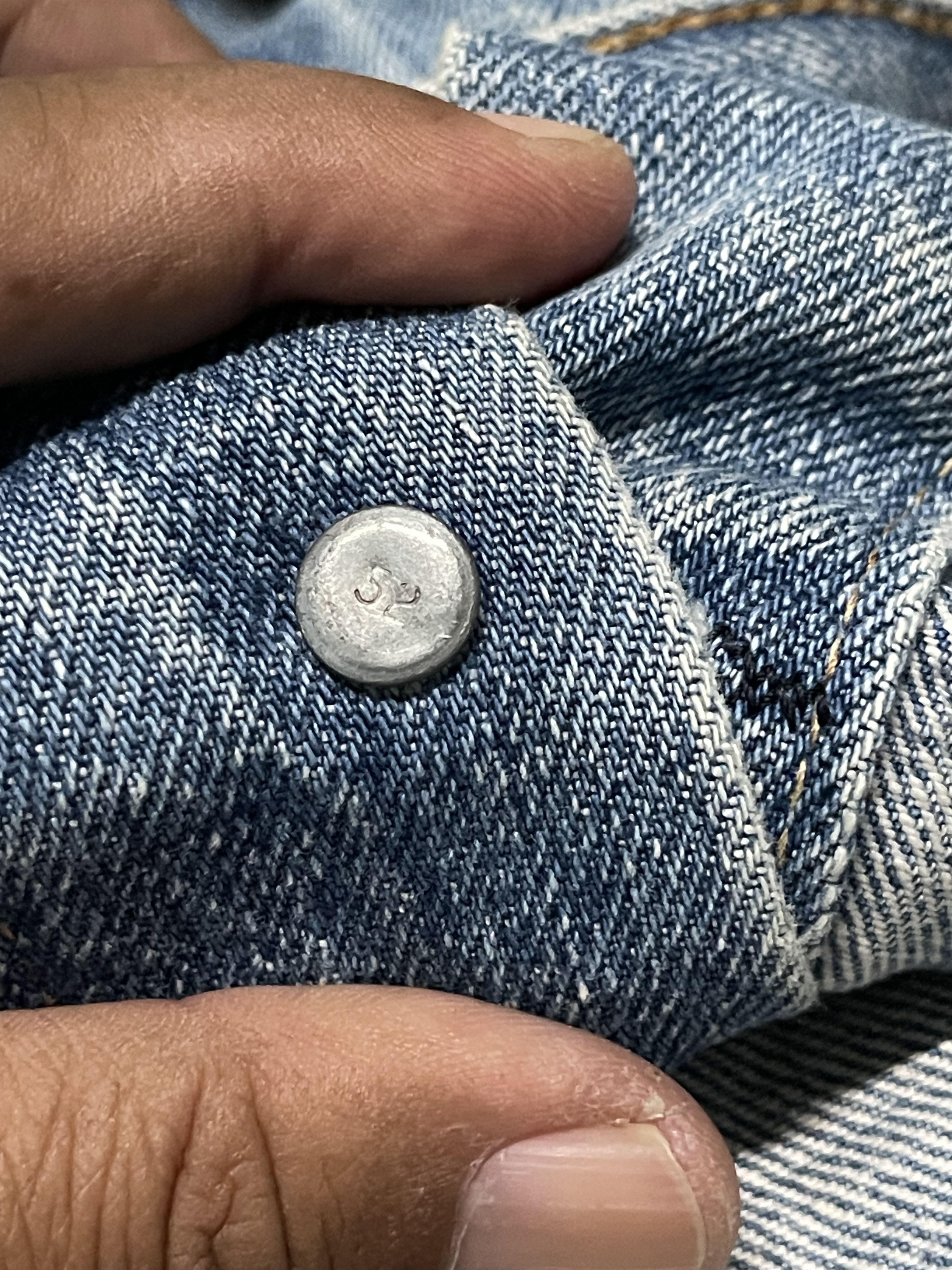 Levi's × Vintage Vintage Levis Denim Trucket Jacket USA Size US M / EU 48-50 / 2 - 5 Thumbnail