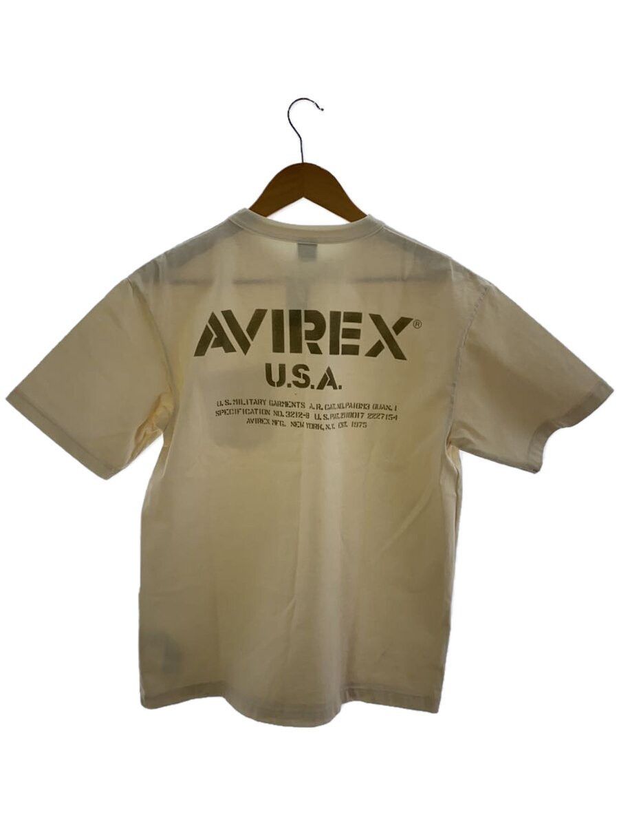 Avirex Avirex Cotton T-Shirt Beige Size US M / EU 48-50 / 2 - 2 Thumbnail