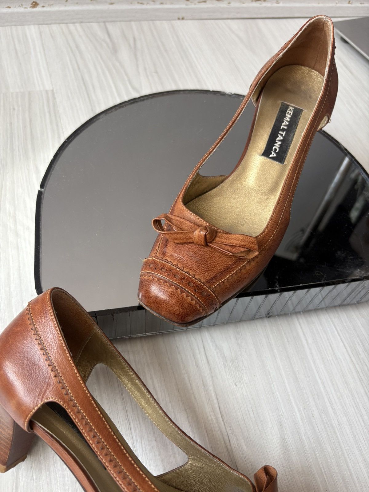 Vintage Vintagw heels Size US 7 / IT 37 - 6 Thumbnail