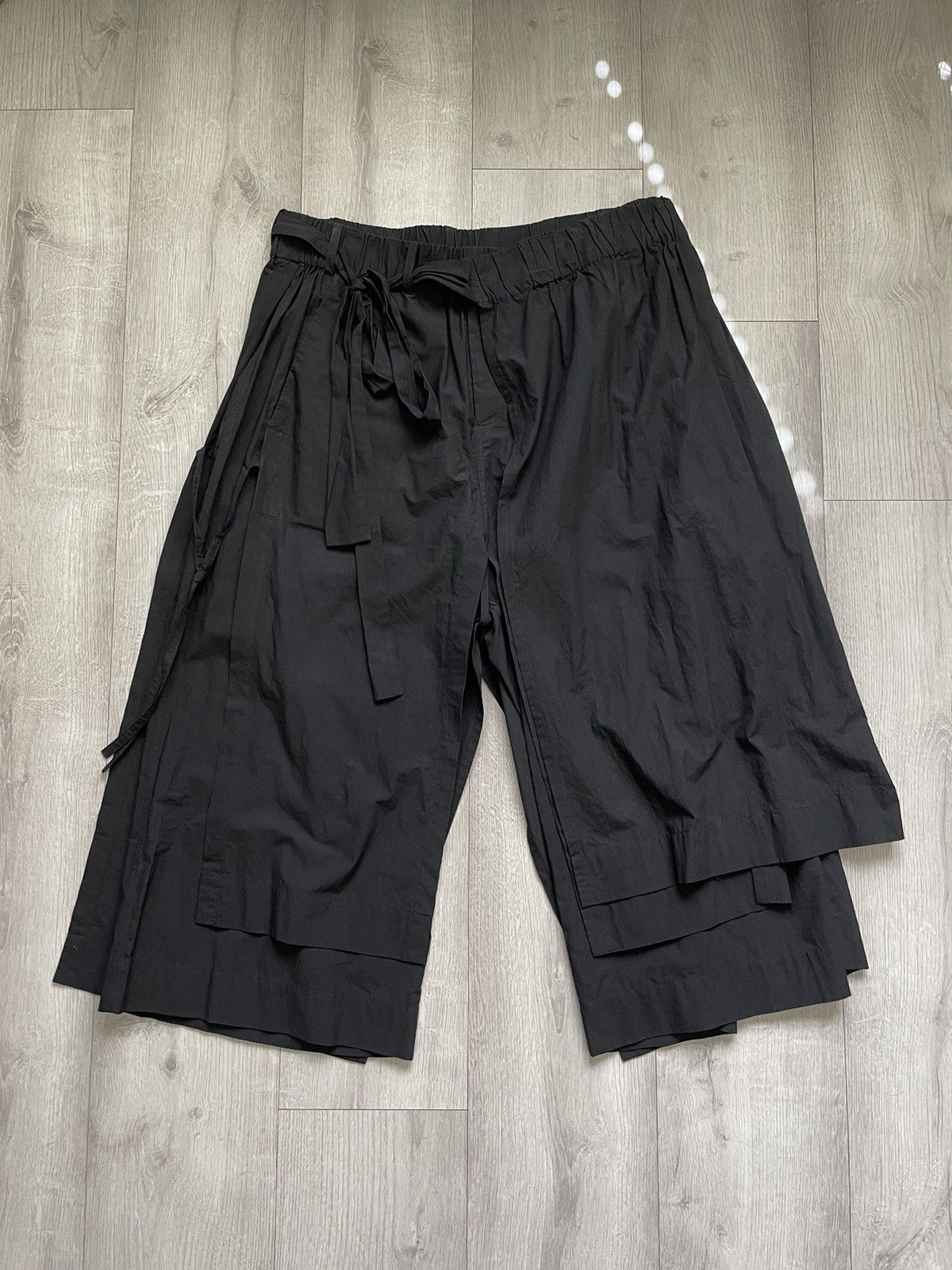 image of Craig Green Layered Shorts in Black, Men's (Size 34)