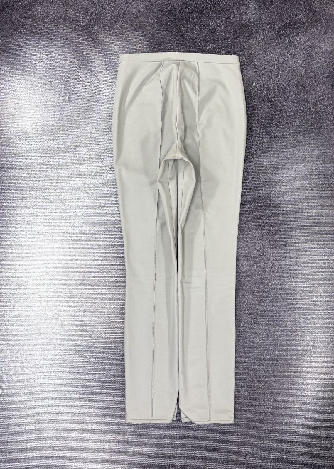 Annette Gortz Annette Gortz Women’s Light Grey Cotton Blend Pants Trousers Size 28" / US 6 / IT 42 - 12 Thumbnail