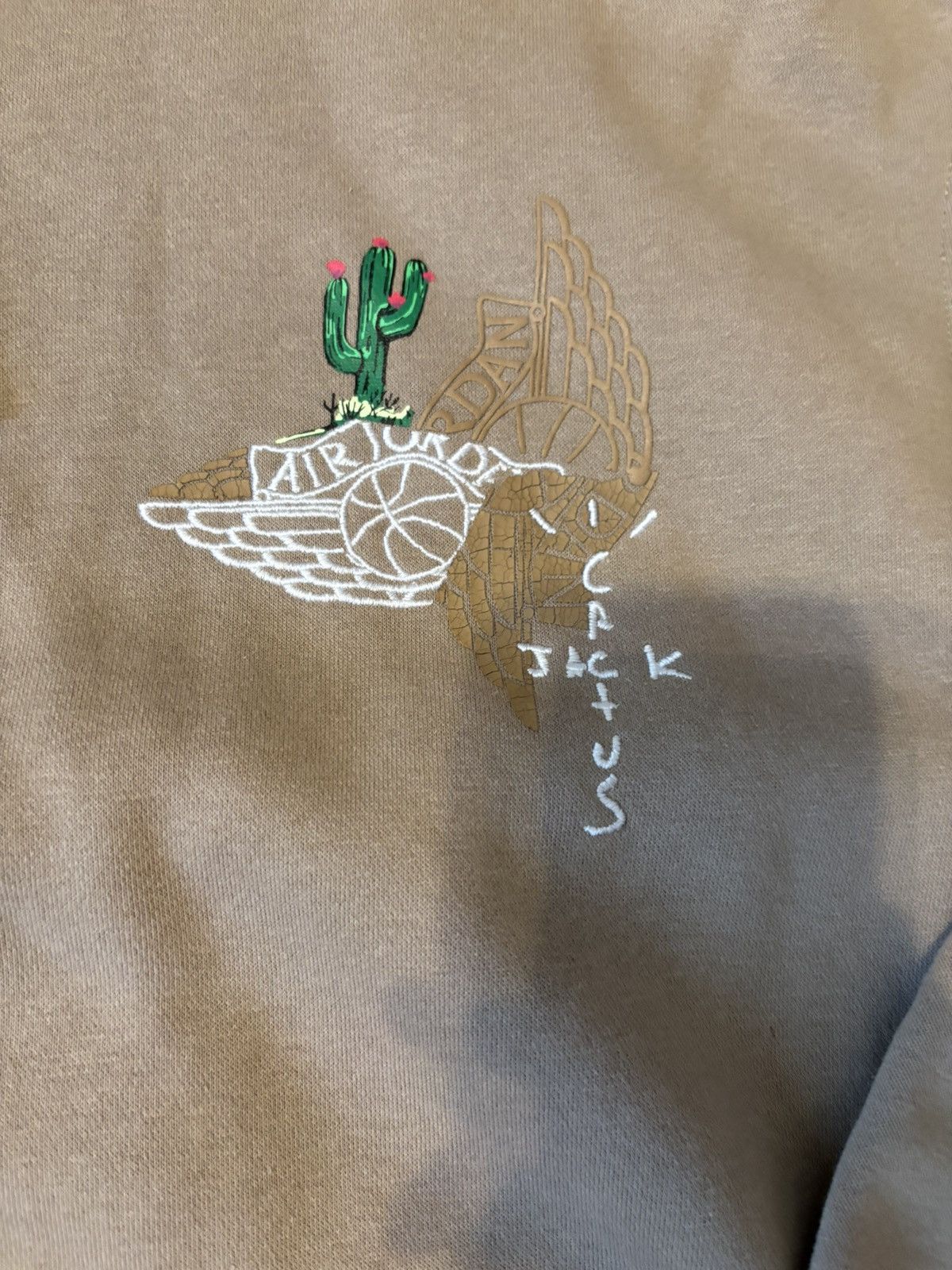 Jordan Brand × Travis Scott Cactus jack hoodie Size US L / EU 52-54 / 3 - 2 Thumbnail
