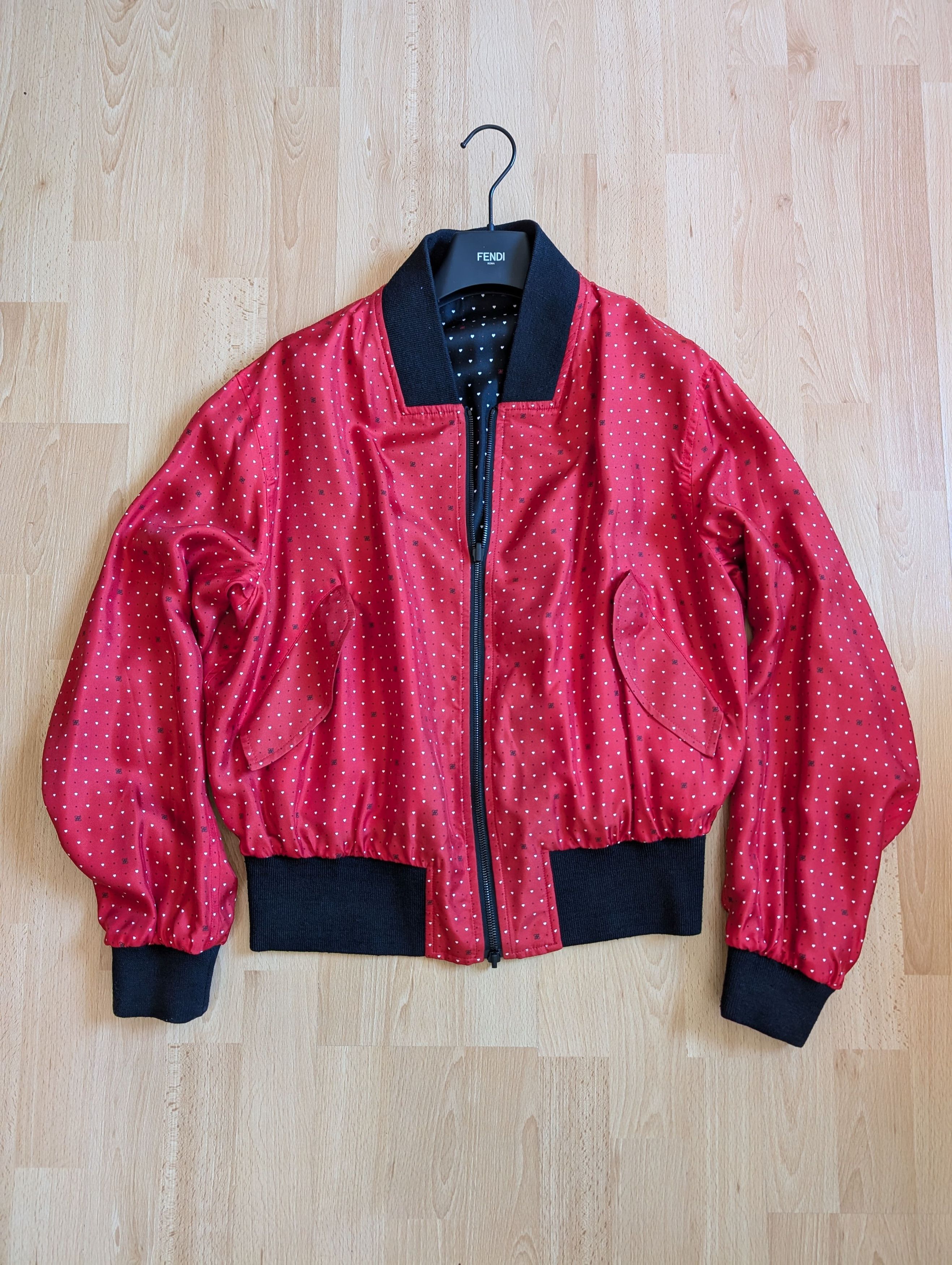 Fendi Bomber Reversible Silk Jacket Valentine's day Size US S / EU 44-46 / 1 - 3 Thumbnail