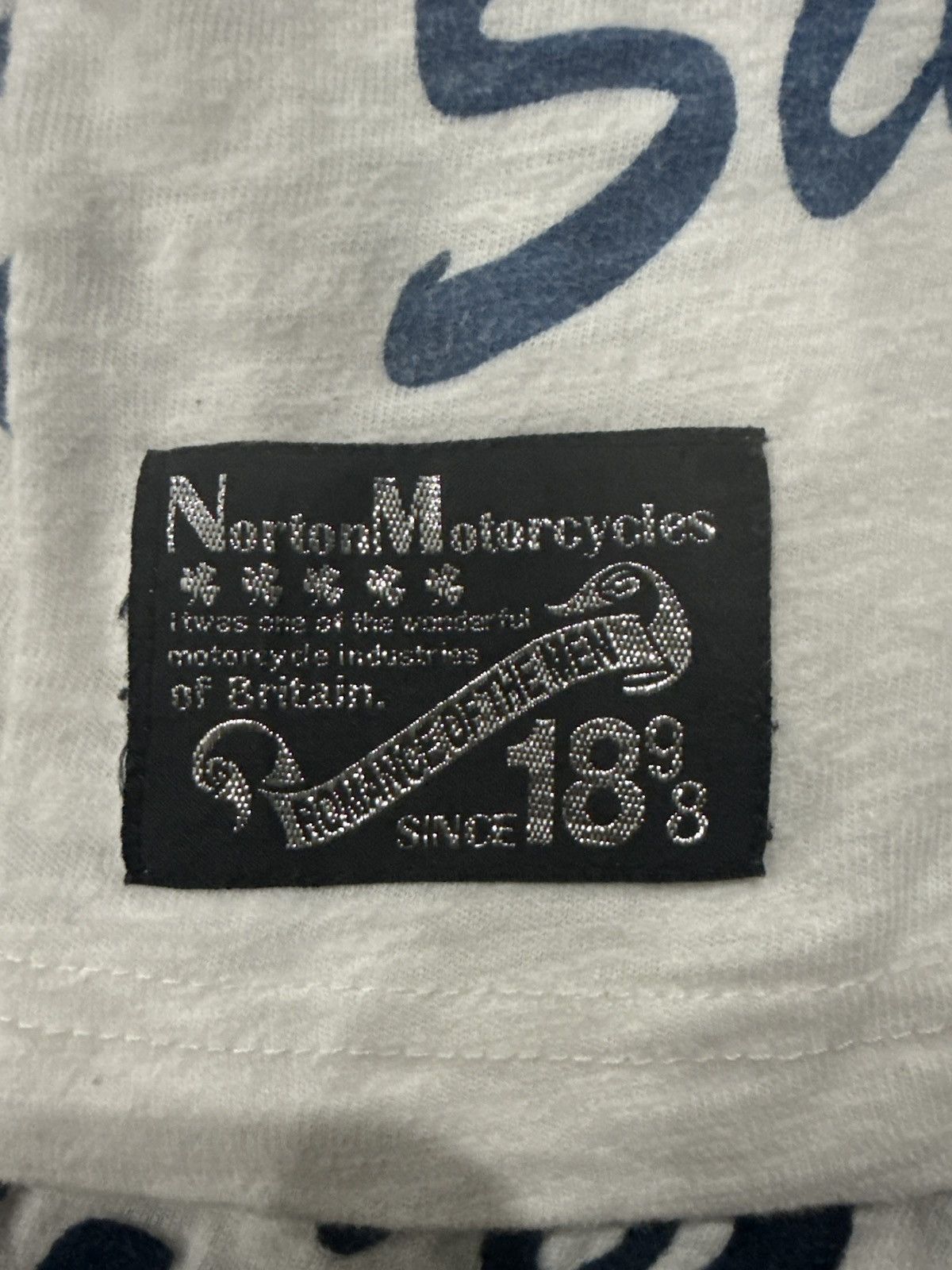 Norton Norton Motorcycle Birmingham Good Oldies Romance Of The Man Size US M / EU 48-50 / 2 - 7 Thumbnail