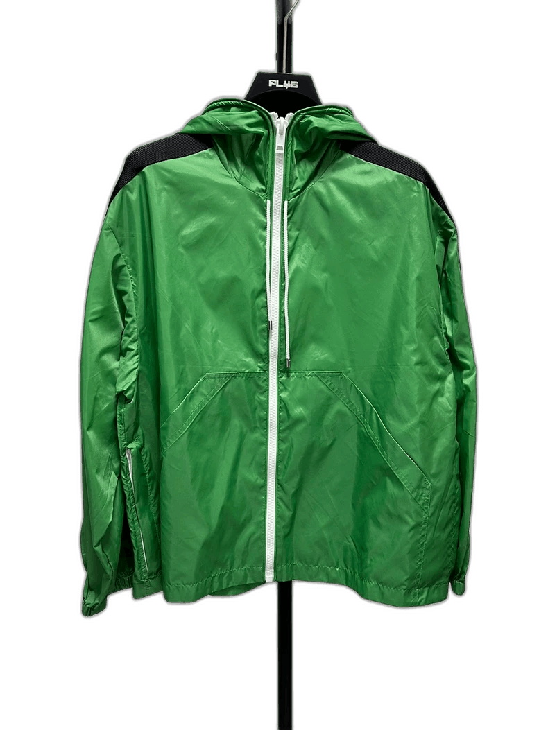 Burberry BurBerry Black Green Windbreaker Jacket Size US M / EU 48-50 / 2 - 1 Thumbnail