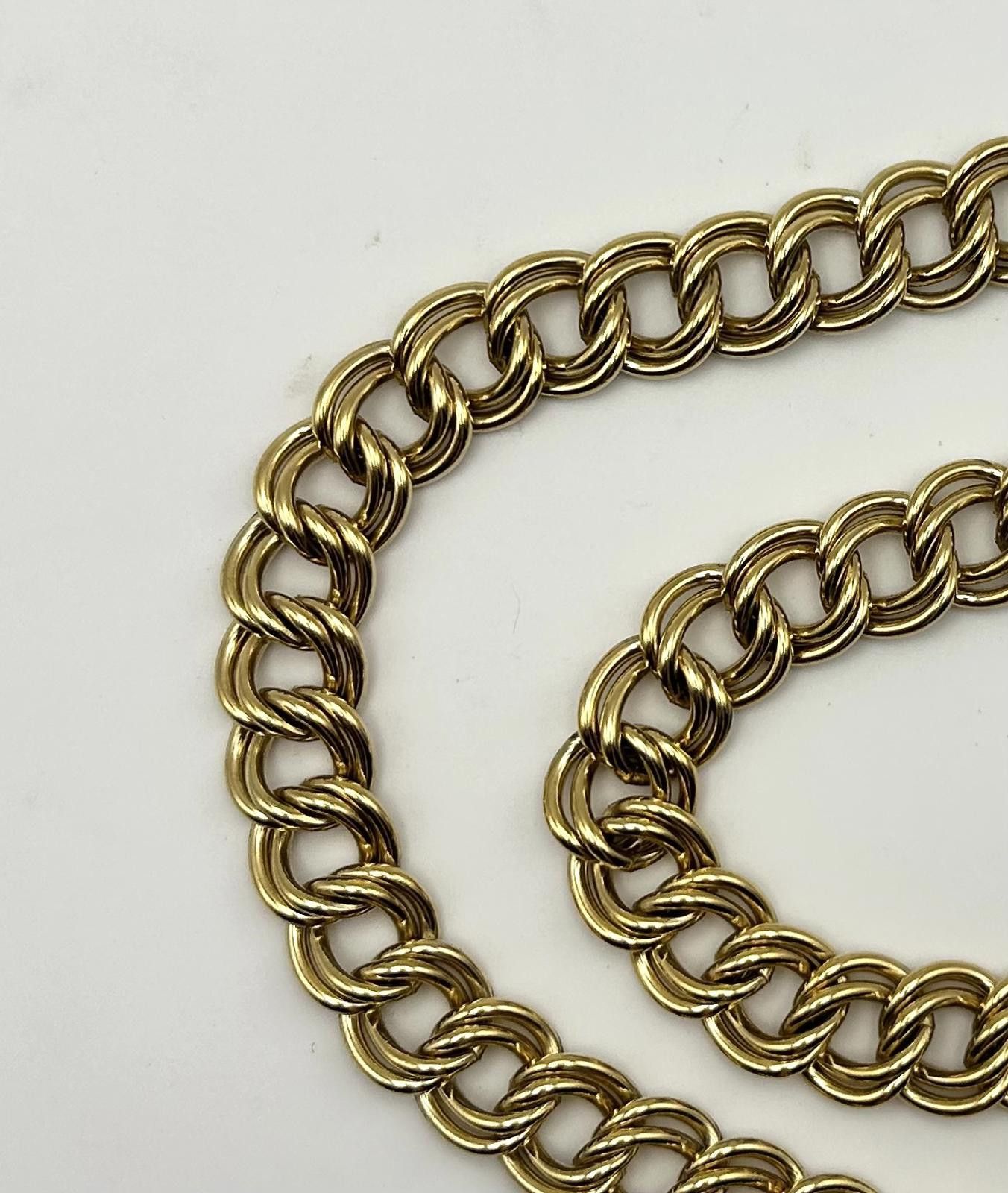 Givenchy Vintage Givenchy Necklace Gold Tone Link 80s Signed Couture Size ONE SIZE - 6 Thumbnail