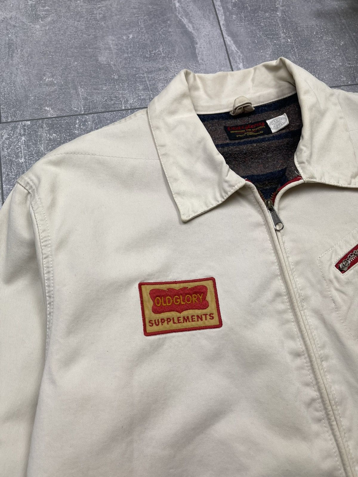 Diesel Vintage 90s Diesel Old Glory Supplements Jacket Size US L / EU 52-54 / 3 - 2 Thumbnail