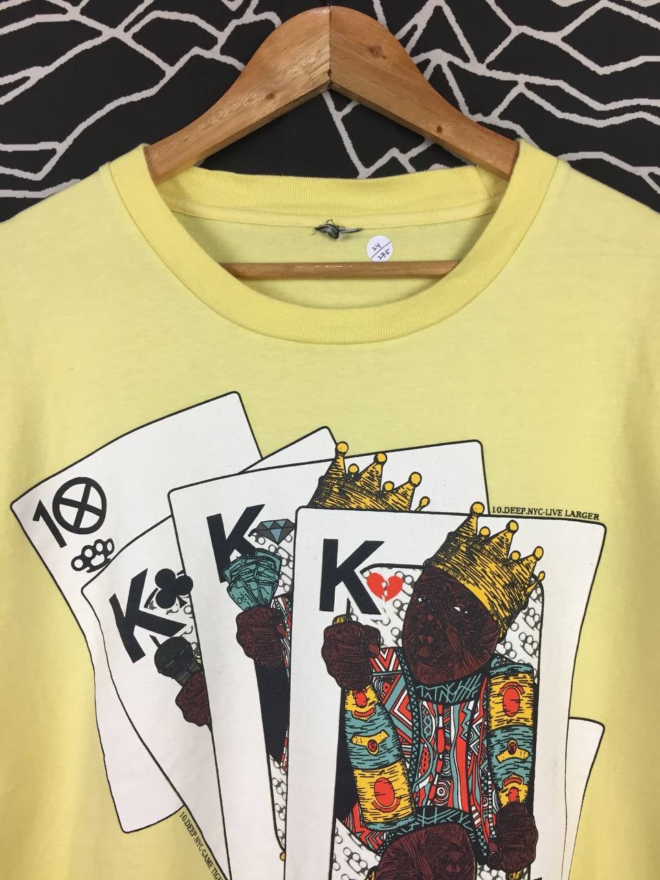 10 Deep 10 Deep NYC Live Larger King of Deck Notorious B.I.G Tee Size US XL / EU 56 / 4 - 3 Thumbnail