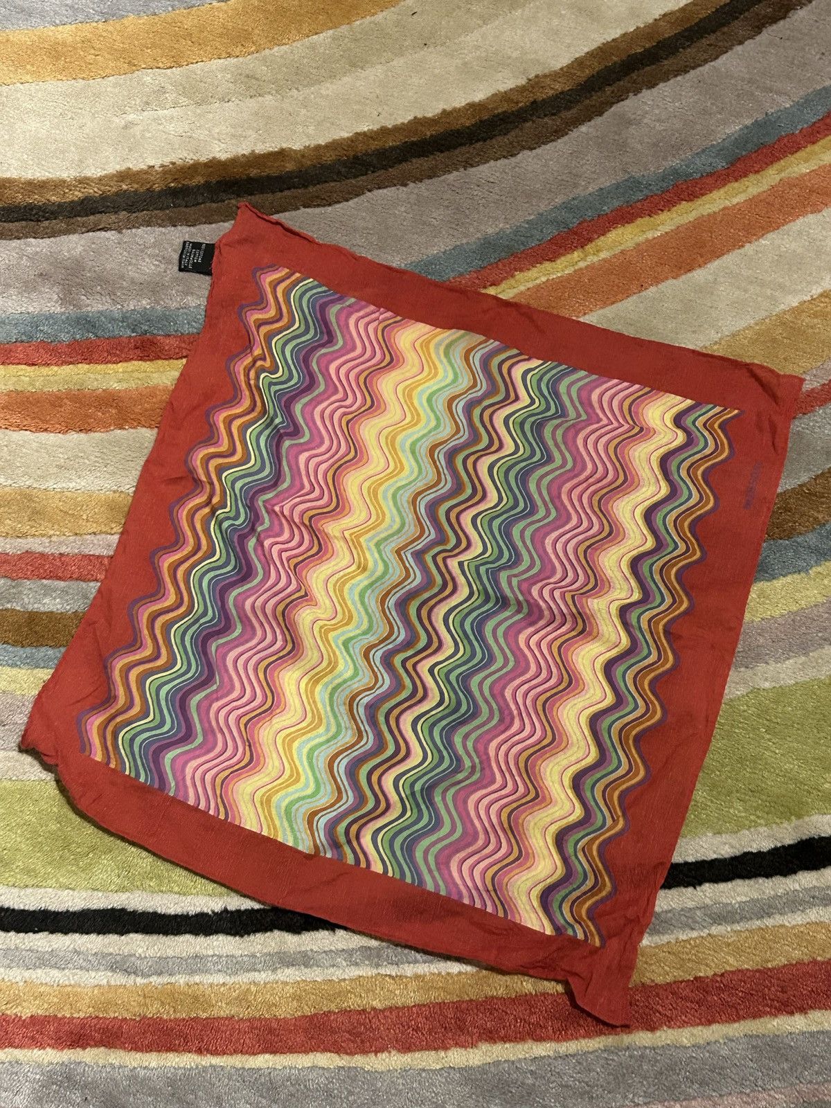 Missoni Vintage Missoni Pocket Square Size ONE SIZE - 1 Thumbnail