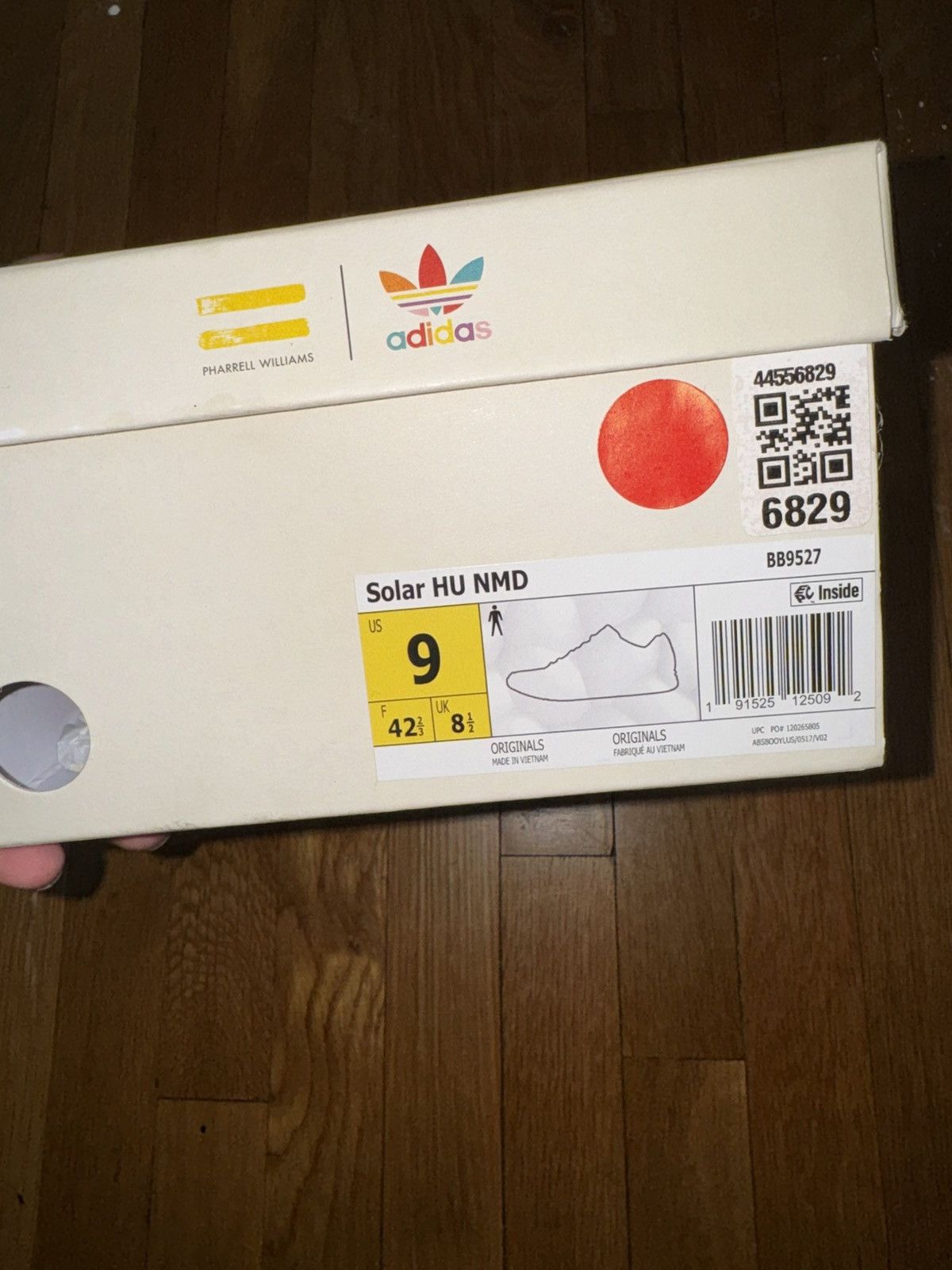 Adidas × Pharrell Pharrell x NMD Human Race Trail “Solar Pack” Size US 9 / EU 42 - 4 Thumbnail