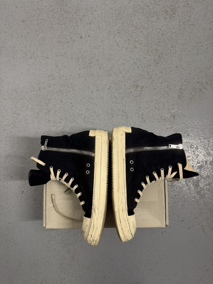 Rick Owens Drkshdw Rick Owens Drkshdw High Ramones Sneakers With Box And Bag Size US 10 / EU 43 - 4 Thumbnail