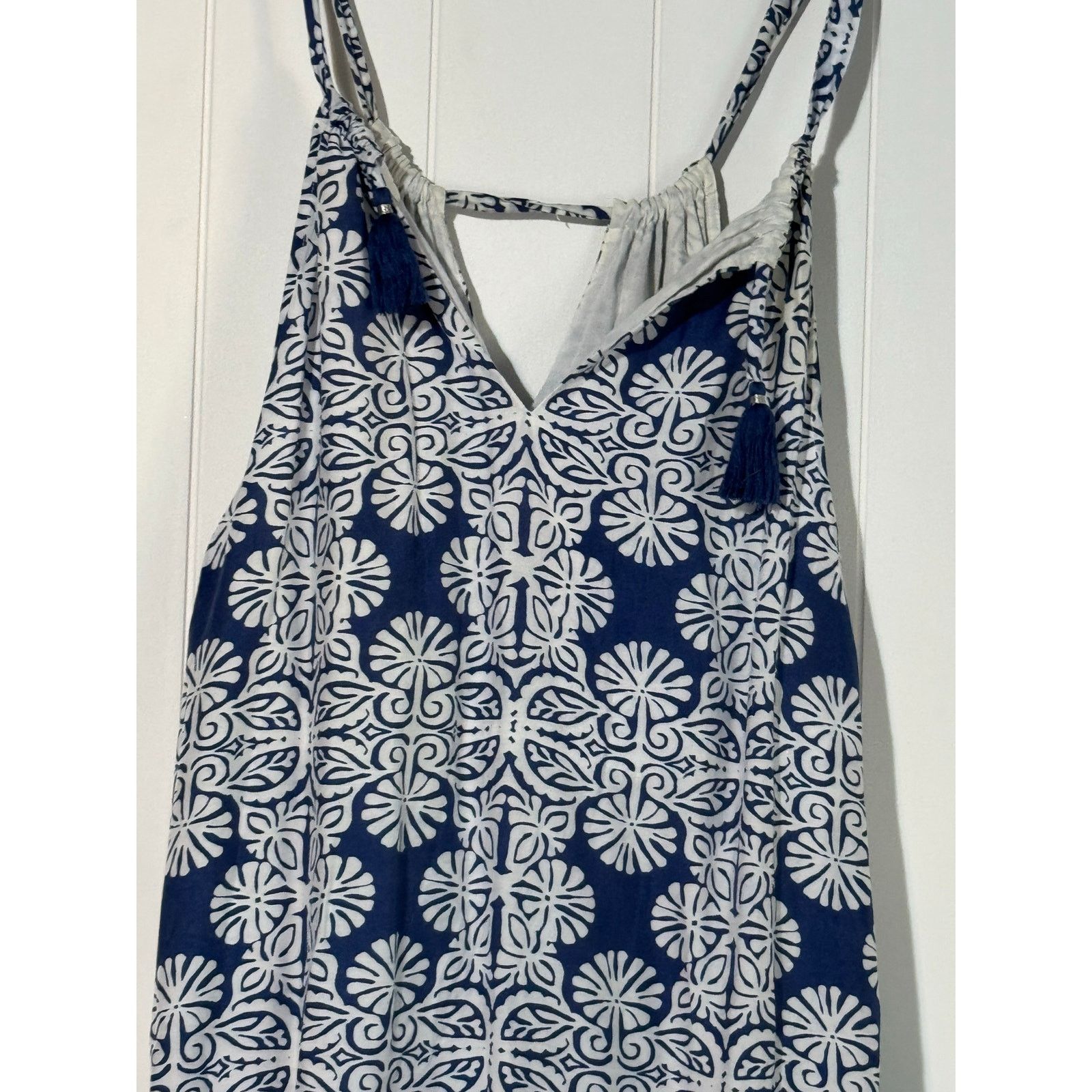 Vineyard Vines Vineyard Vines Mirrored Leaves Trapeze Halter Dress 6 Size M / US 6-8 / IT 42-44 - 12 Thumbnail