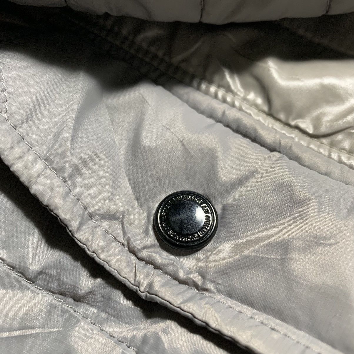 Armani Armani Exchange Nylon Puffer Jacket Grey Size US L / EU 52-54 / 3 - 18 Thumbnail