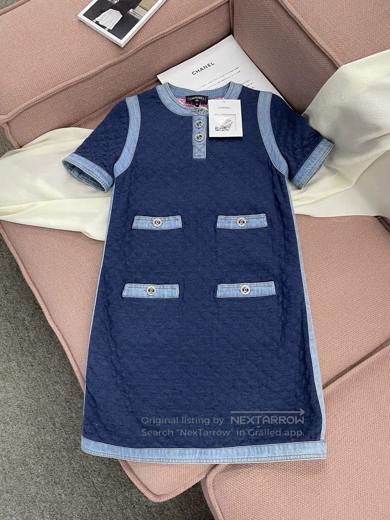 Chanel Chanel Denim dress | Grailed