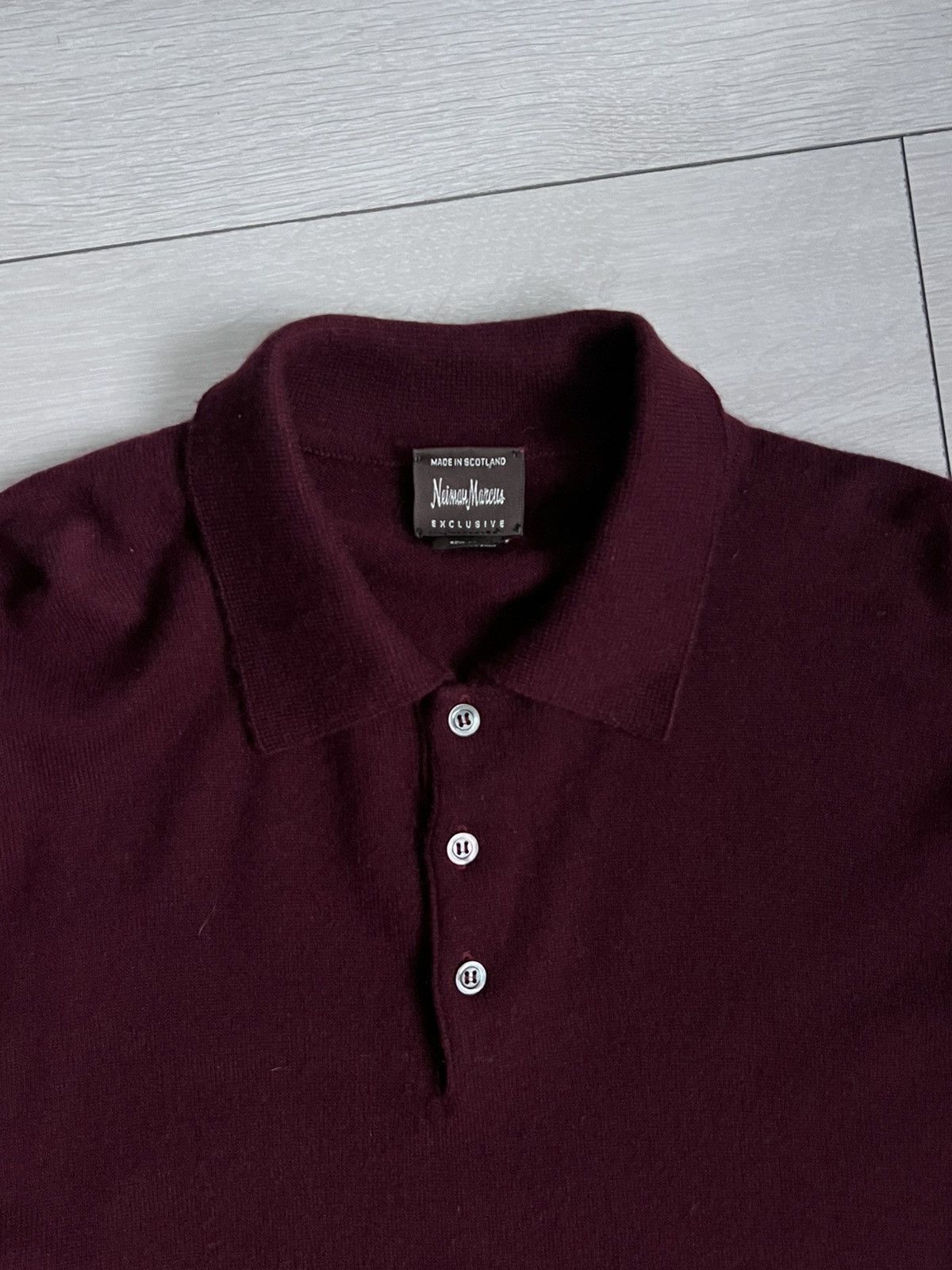 Neiman Marcus Neiman Marcus Scotland 100% Cashmere Jumper Size US XL / EU 56 / 4 - 4 Thumbnail