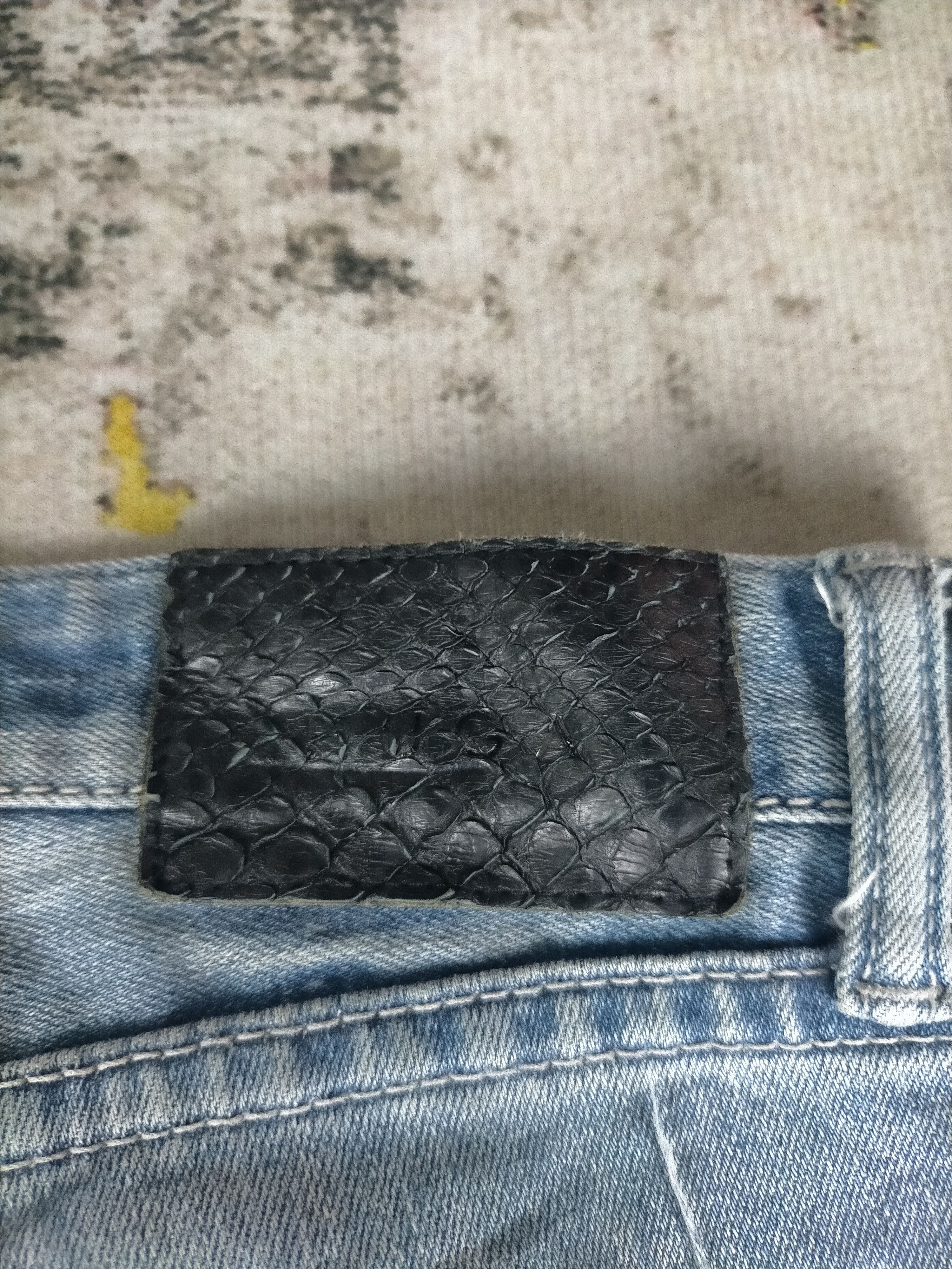 GOSTAR DE FUGA 🔥 Mudwash Fuga Distressed Ripped Stretch Jeans Size US 30 / EU 46 - 6 Thumbnail