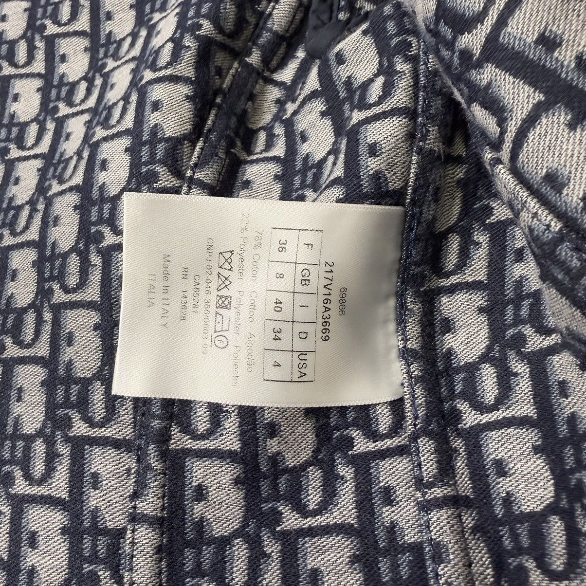 Dior Christian Dior - Monogram Lining - Double Breasted Jacket Size S / US 4 / IT 40 - 6 Thumbnail
