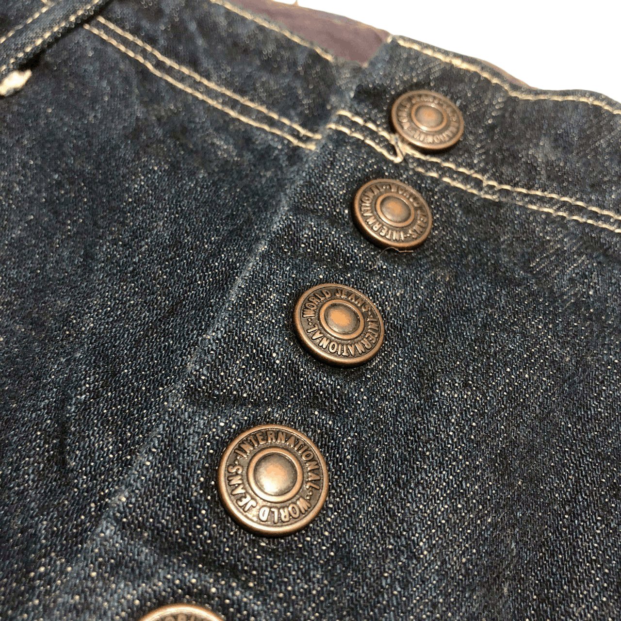 Kapital Kapital Clown Denim Wool-Back High Rise Pants Size US 29 - 5 Thumbnail