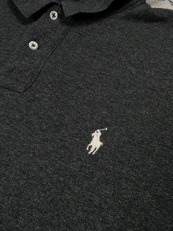 Ralph Lauren Ralph Lauren Gray Logo Polo Shirt XL Size US XL / EU 56 / 4 - 4 Thumbnail