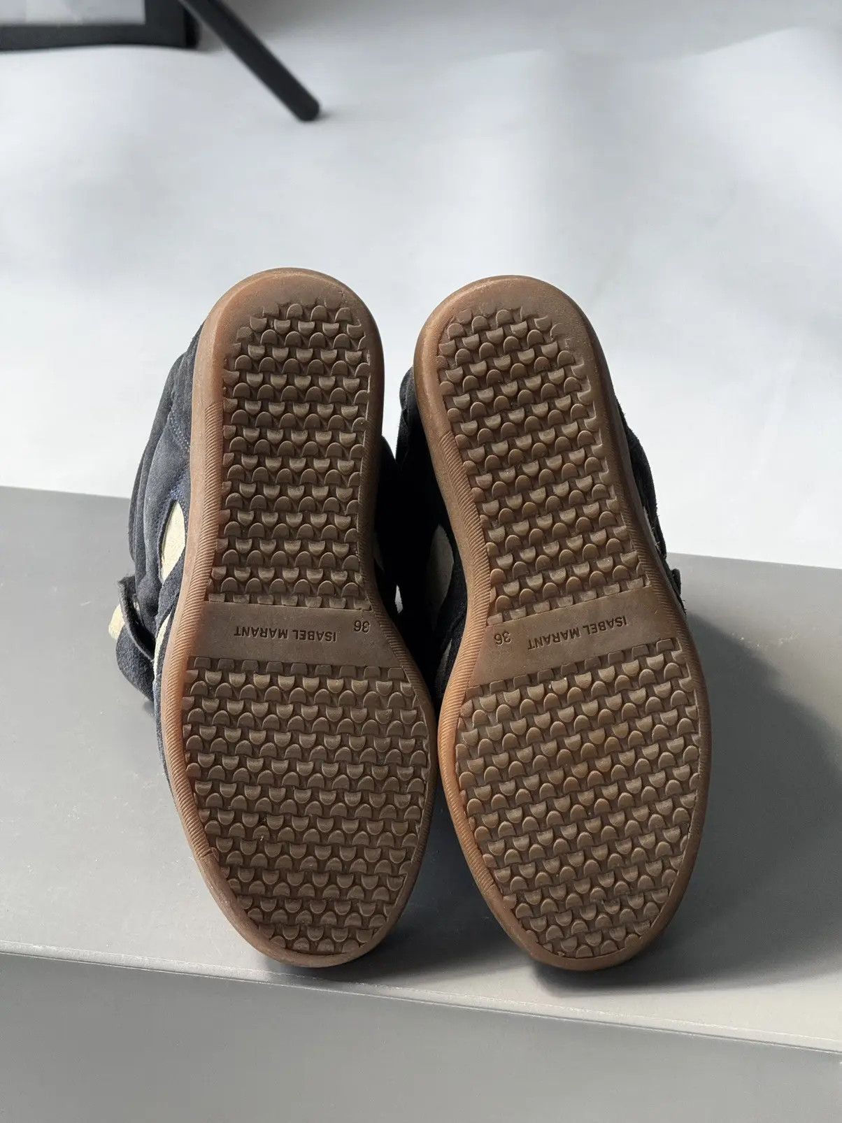 Isabel Marant Isabel Marant Bekett sneakers shoes Black Suede Wedge Size US 6 / IT 36 - 10 Thumbnail