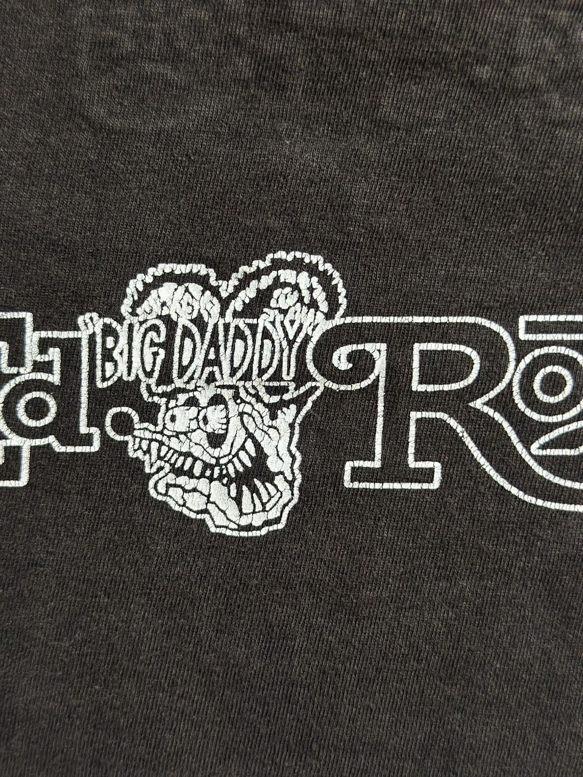 Vintage Thrashed Vintage Rat Fink A Tude Sun Faded Skateboard Tee Size US L / EU 52-54 / 3 - 6 Thumbnail