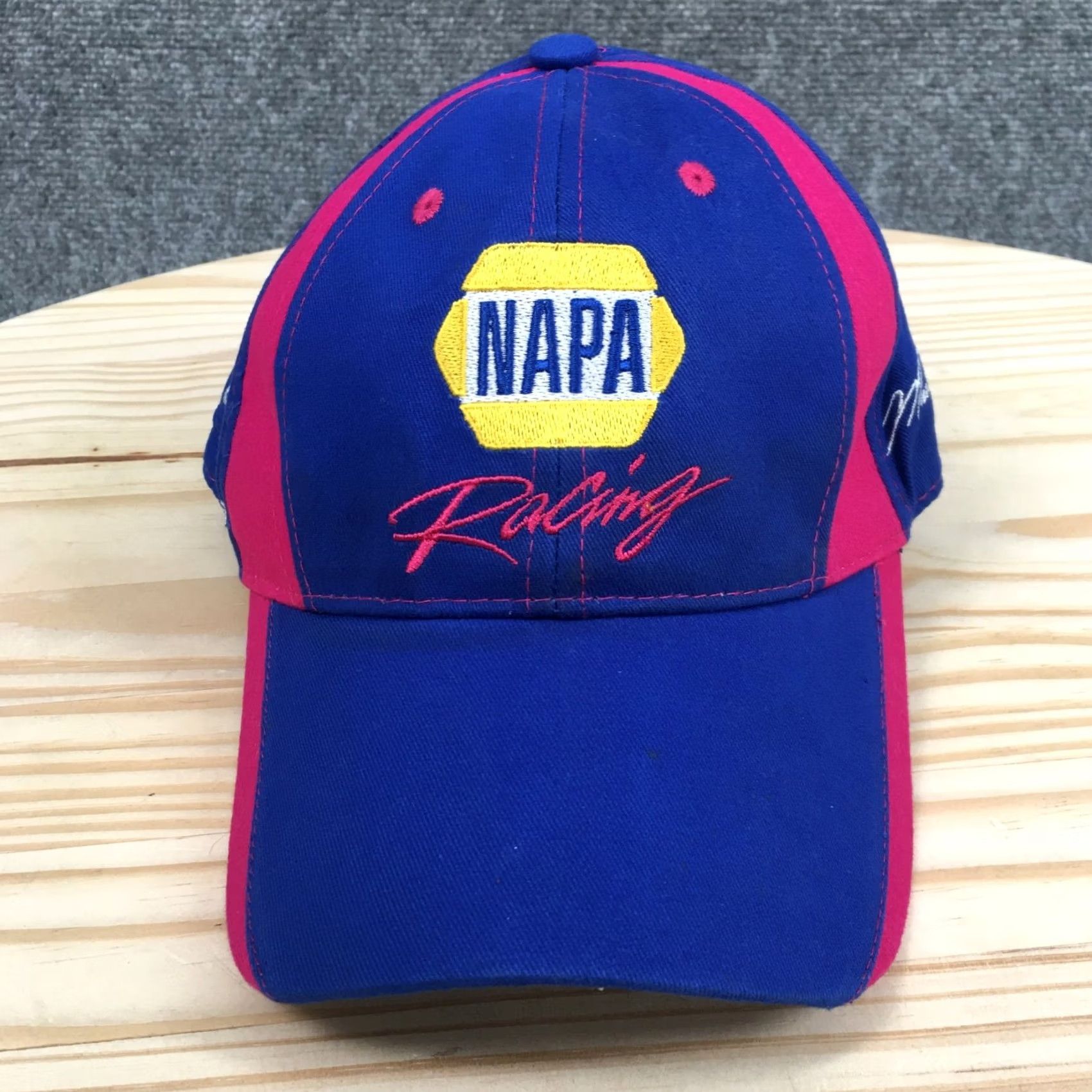 Vintage NAPA Racing Baseball Cap One Size Curved Brim Embroidered Blue Unisex Size ONE SIZE - 2 Thumbnail