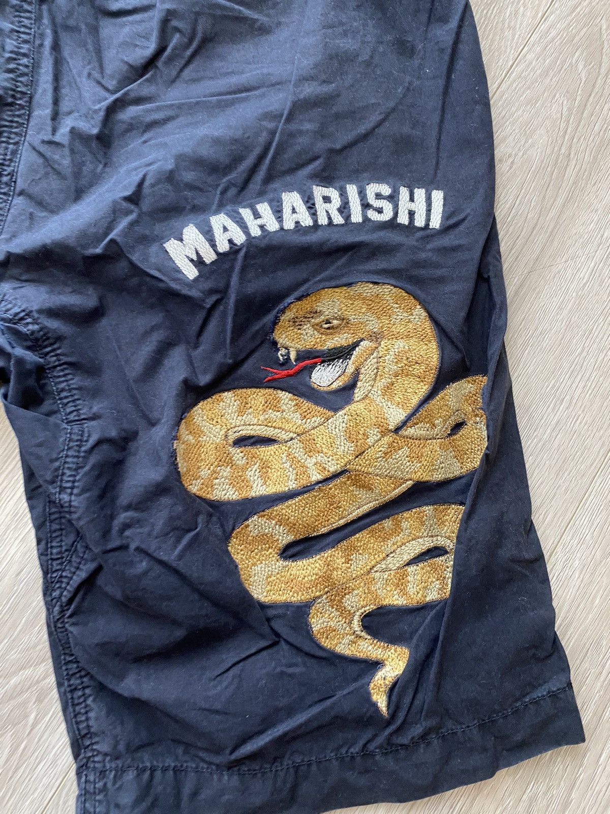 Maharishi Maharishi Snake Shorts Size US 31 - 2 Thumbnail