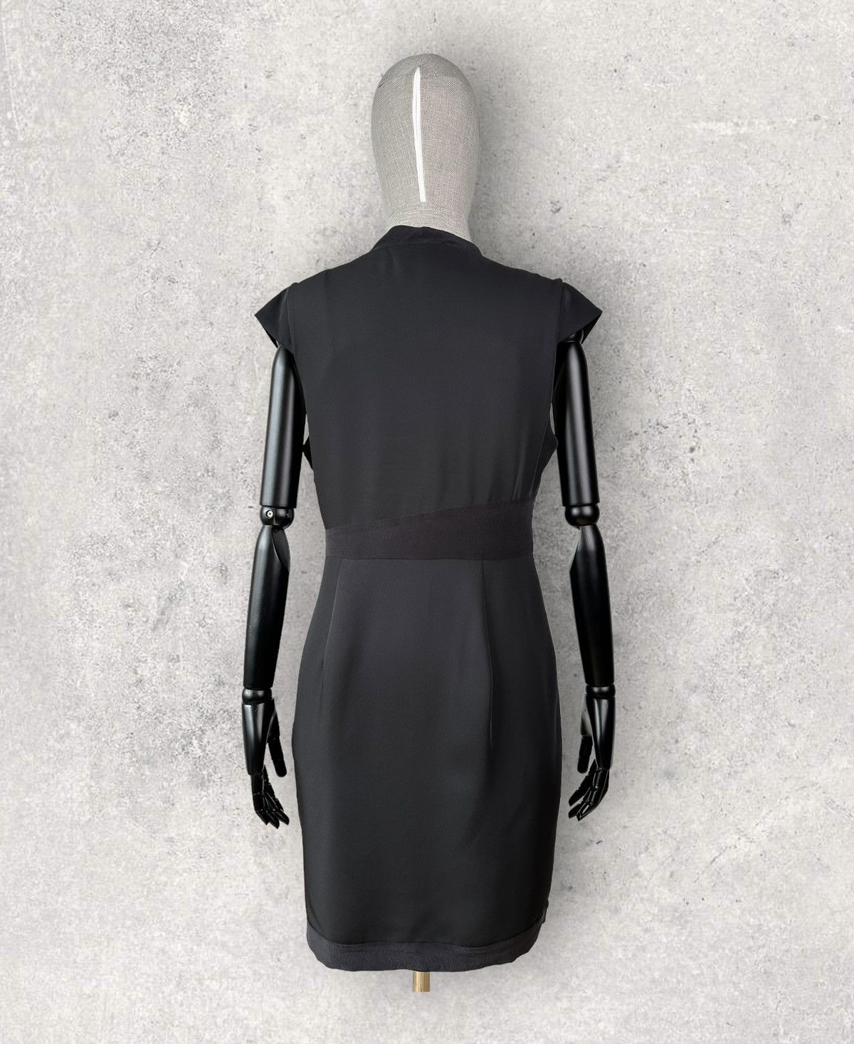 Allsaints ALLSAINTS Codia Avantgarde Silk Dress Size L / US 10 / IT 46 - 3 Thumbnail