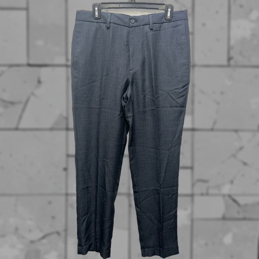 Chaps Chaps Slim Fit Dress Pants Mens 32x30 Blue Size US 30 / EU 46 - 1 Thumbnail