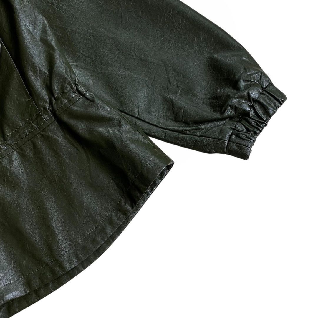 Other Georges Rech elastic tie waist faux leather jacket Size M / US 6-8 / IT 42-44 - 7 Thumbnail