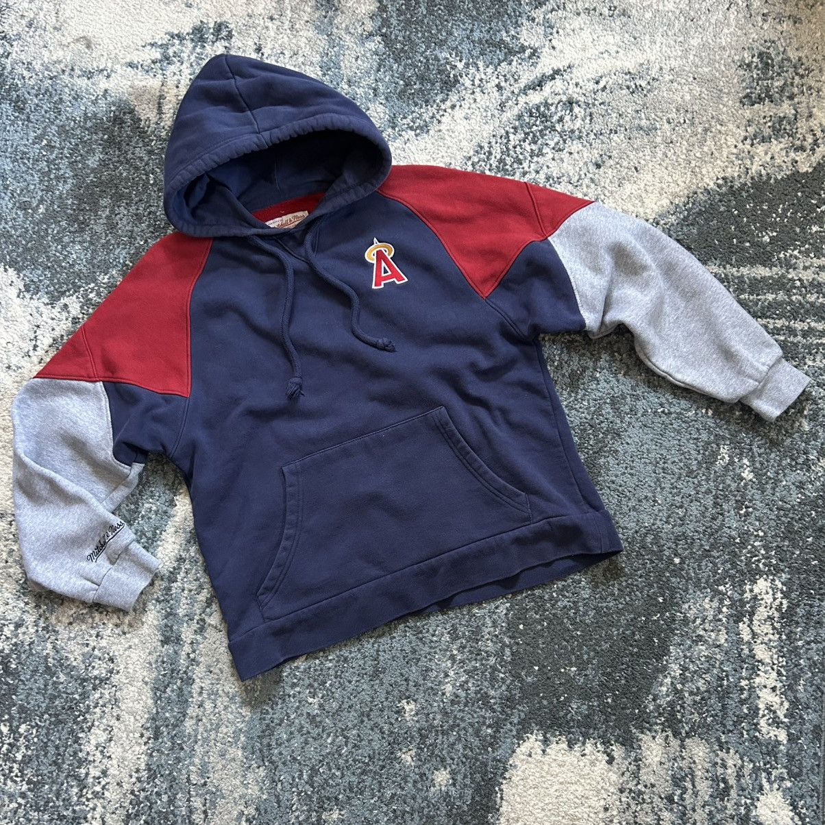 Mitchell & Ness CALiFORNiA ANGELS of ANAHEiM BOXY RAGLAN PANELED COLOR BLOCK Size S / US 4 / IT 40 - 8 Thumbnail
