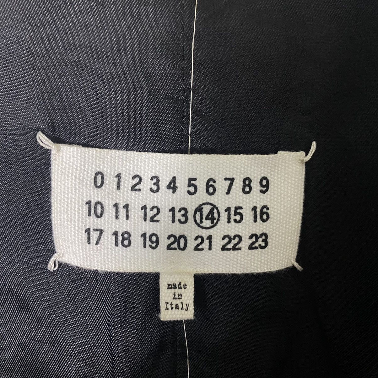 Maison Margiela Basting Stitching Blazer SS17