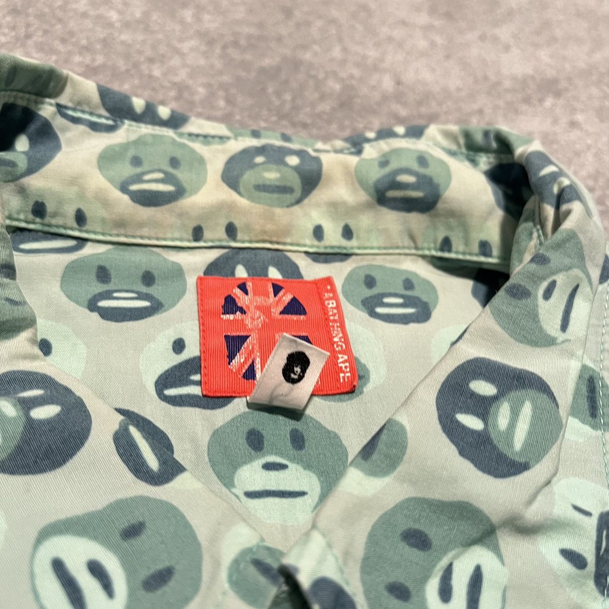 Bape A Bathing Ape Bape X Gary Panter Baby Milo S/S Button Shirt Size US XL / EU 56 / 4 - 7 Thumbnail