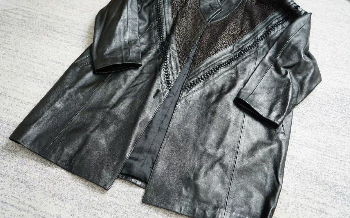 Dries Van Noten Dries Van Noten Leopard Print Patchwork Leather Jacket Size US S / EU 44-46 / 1 - 7 Thumbnail