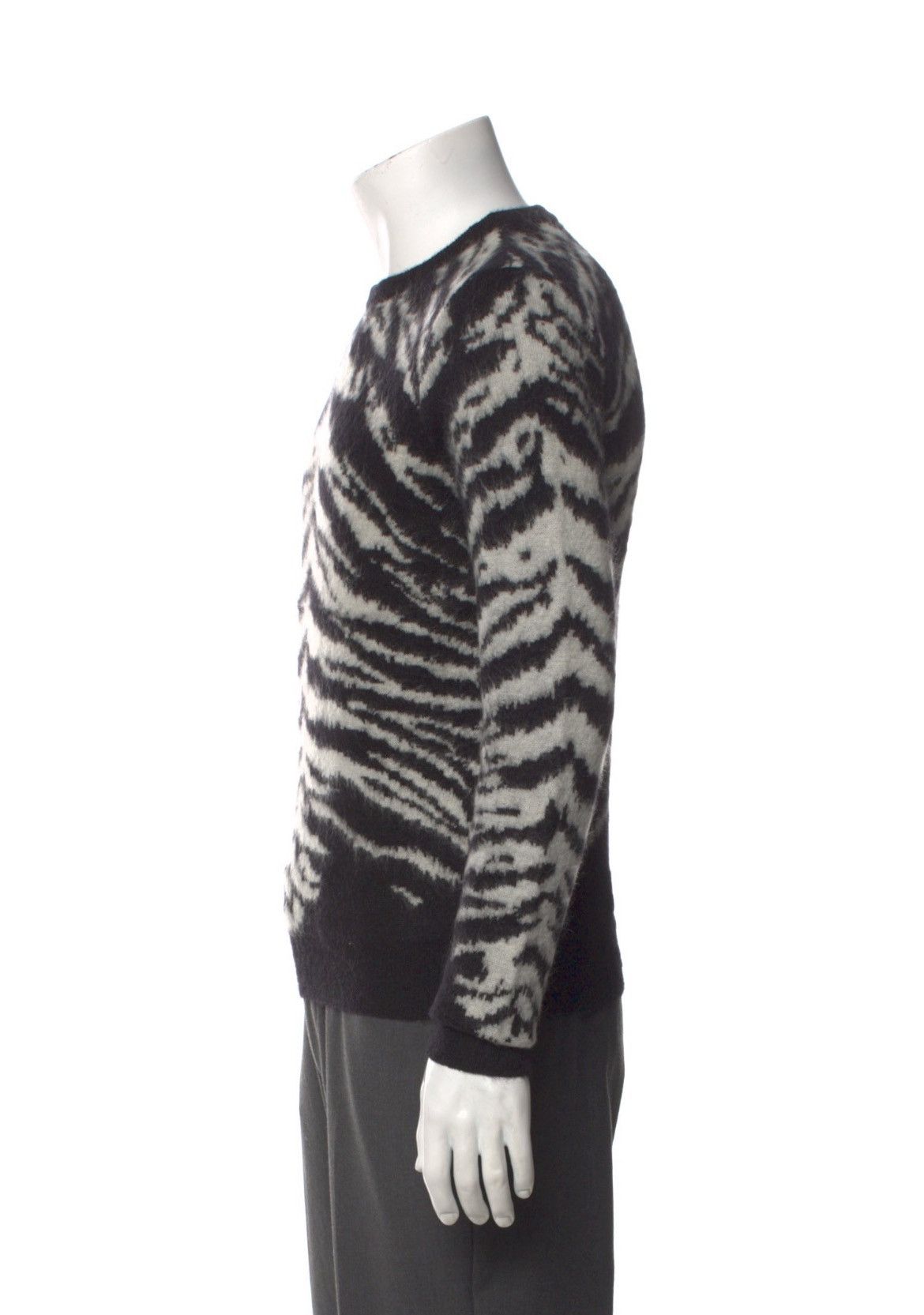 Yves Saint Laurent Saint Laurent tiger print mohair sweater Size US XS / EU 42 / 0 - 2 Thumbnail