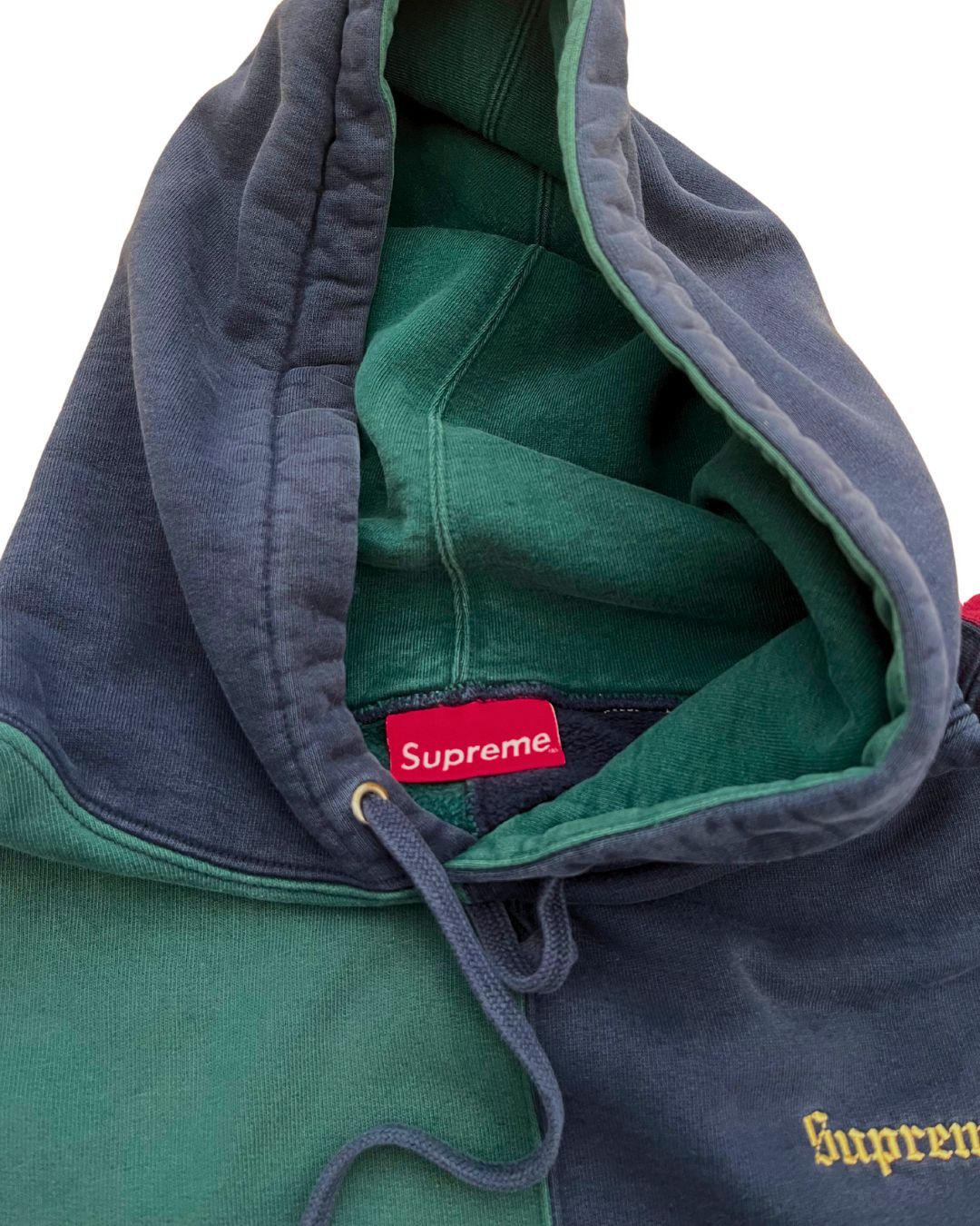 Supreme Supreme FW18 Tricolor Hoodie Size US M / EU 48-50 / 2 - 4 Thumbnail