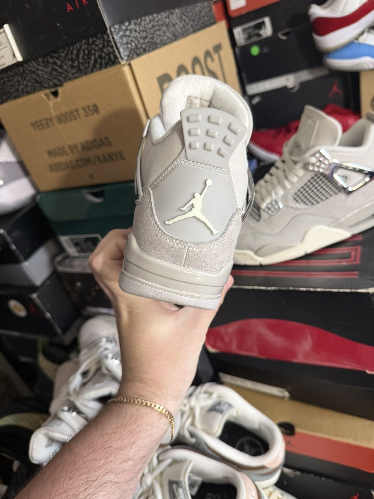 Jordan Brand Jordan retro 4 frozen moments sz 6m/7.5w Size US 6 / EU 39 - 4 Thumbnail