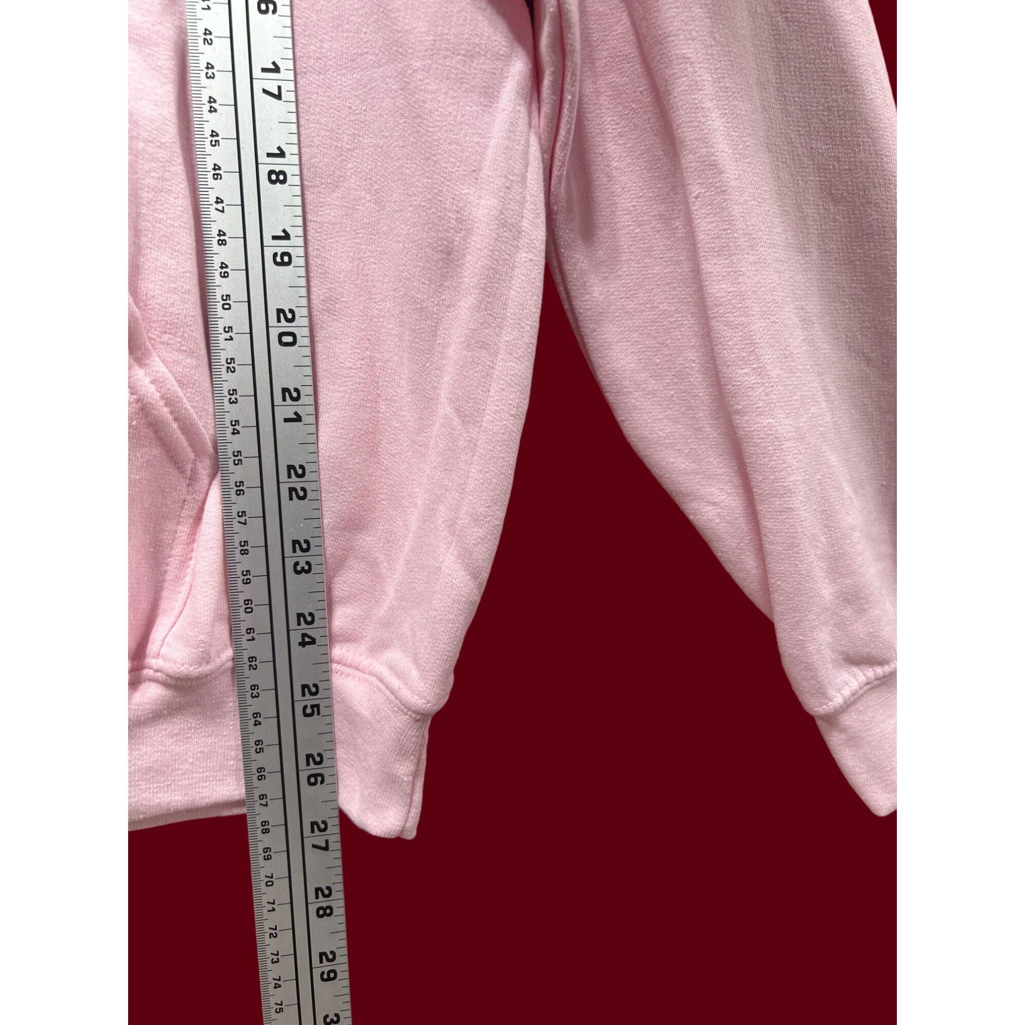 Gildan Gildan - Women's Long Sleeve Hooded Sweatshirt - Pink - Larg Size L / US 10 / IT 46 - 6 Thumbnail