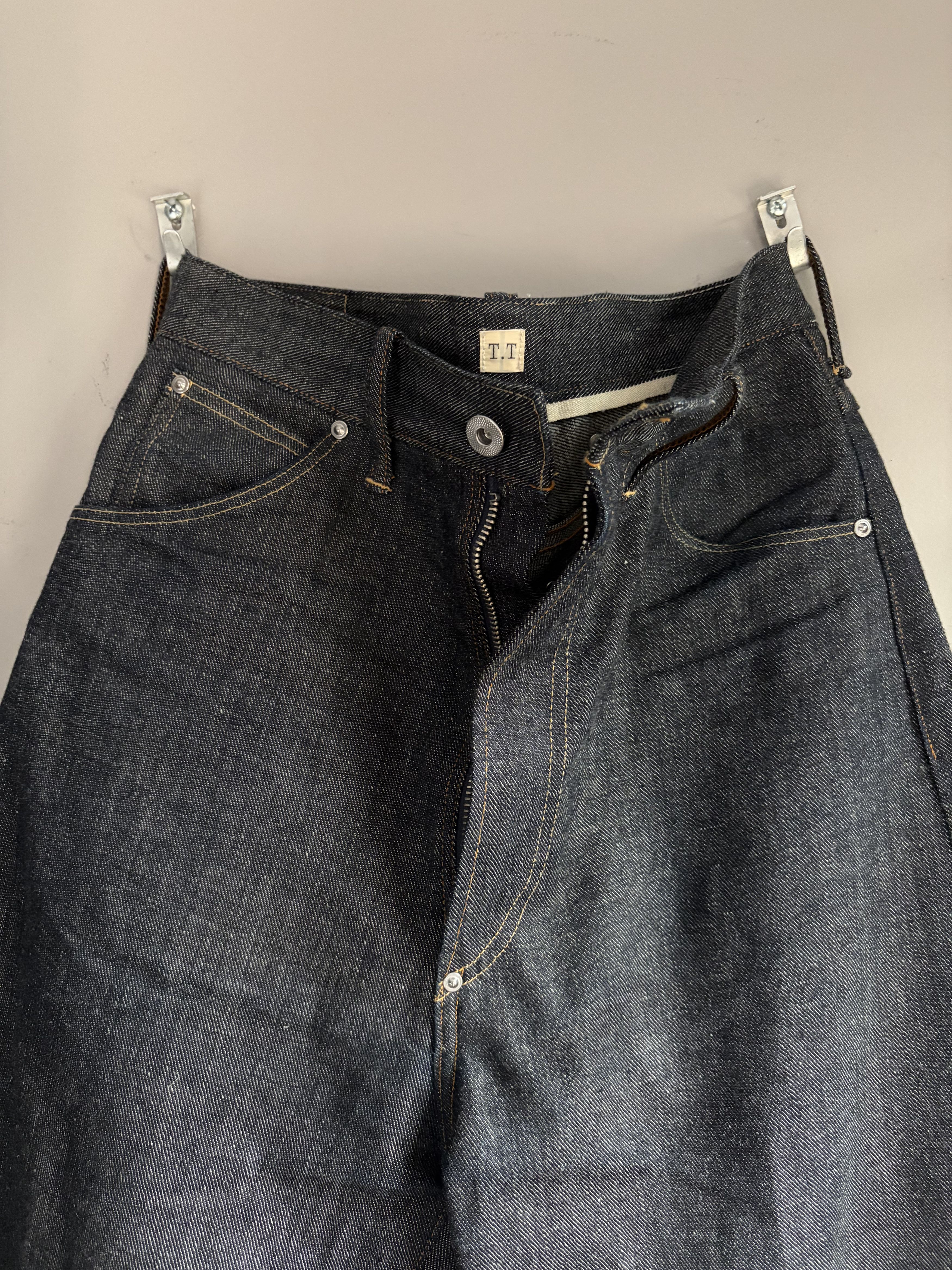 Taiga Takahashi LOT.705 DENIM TROUSERS Size US 27 - 2 Thumbnail