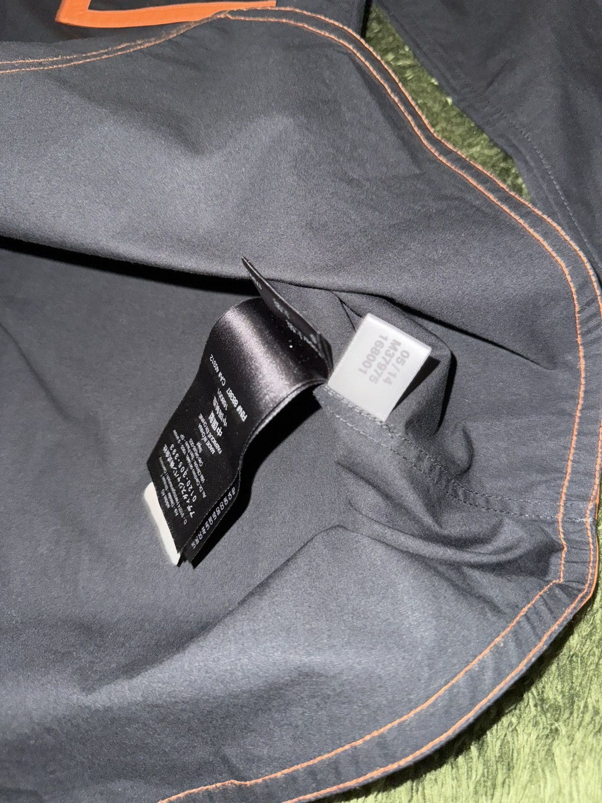 Y-3 [S] Y-3 Yohji Yamamoto 15SS Orange Line Cotton Shirt Size US S / EU 44-46 / 1 - 8 Thumbnail