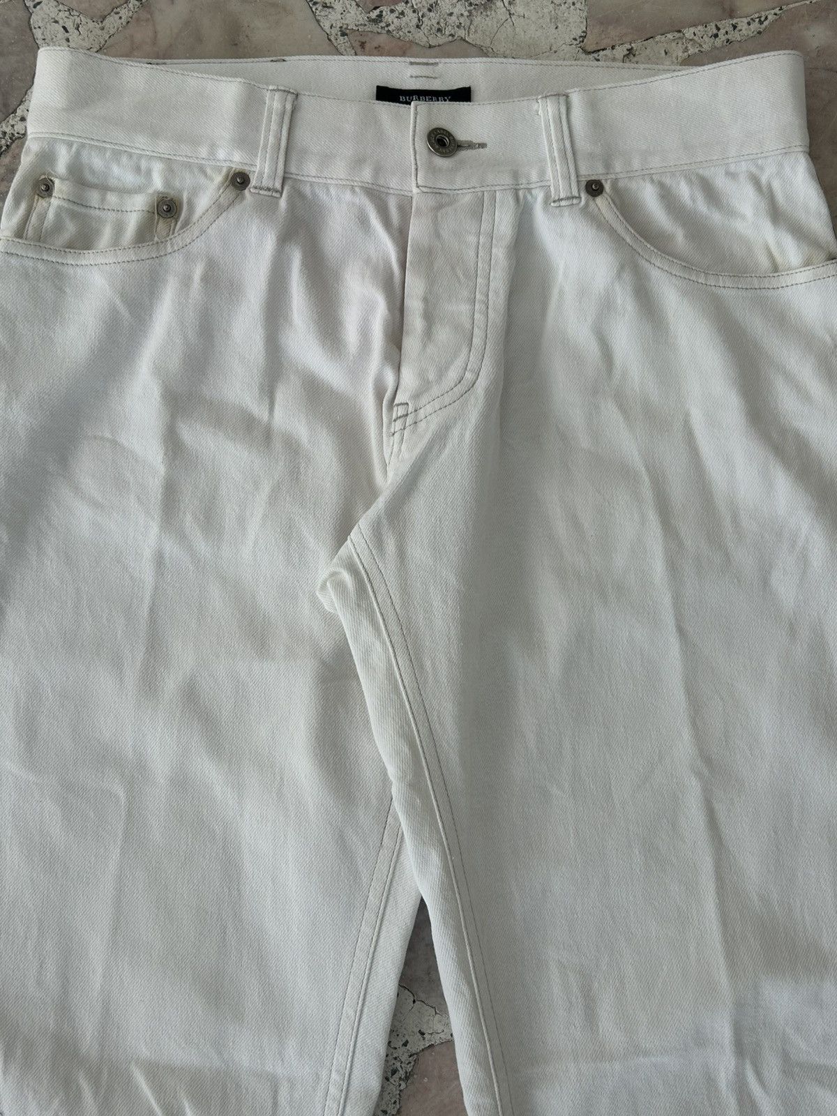 Burberry Burberry Black Label Vintage White Casual Pants Size US 32 / EU 48 - 3 Thumbnail